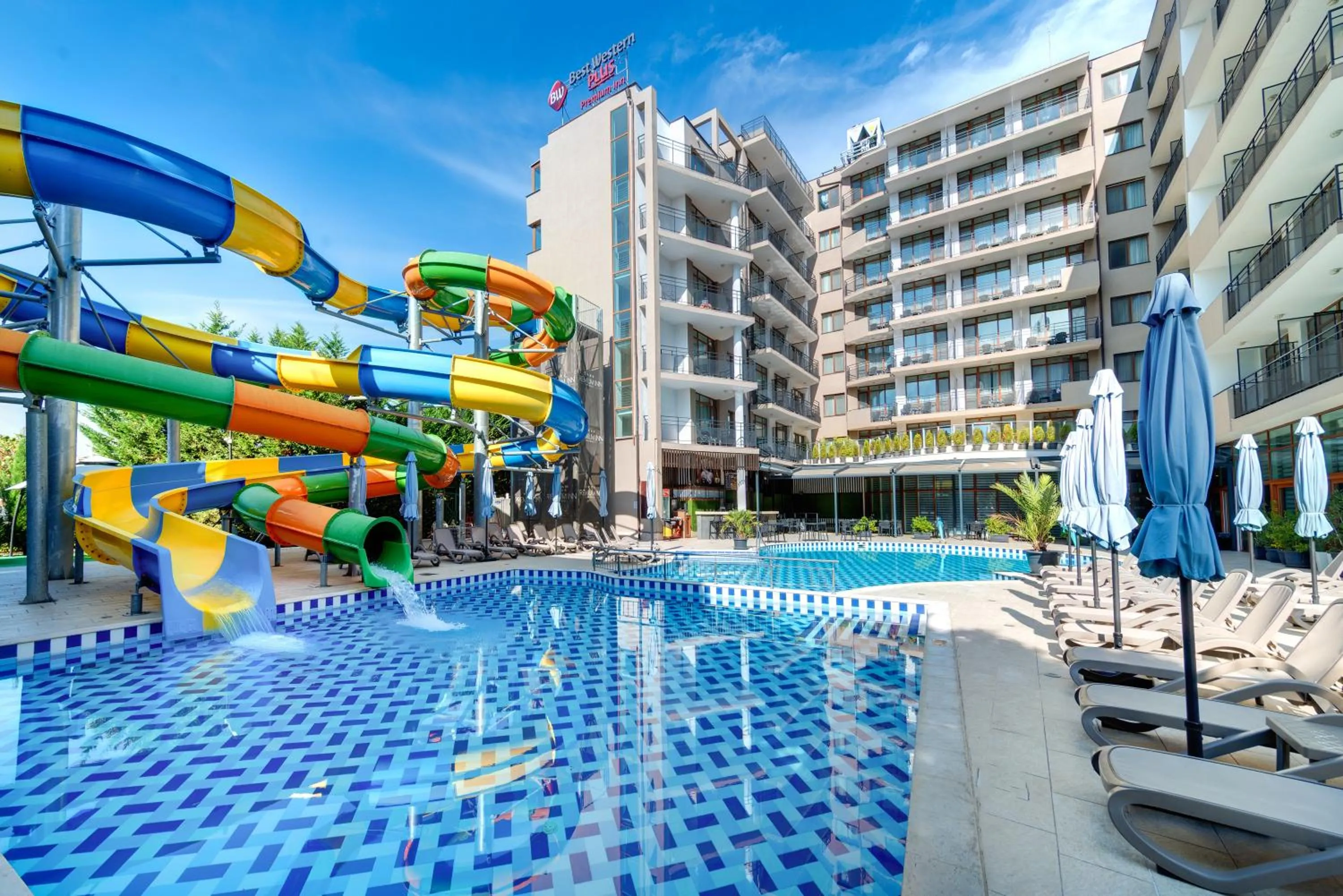 Aqua park in Best Western PLUS Premium Inn