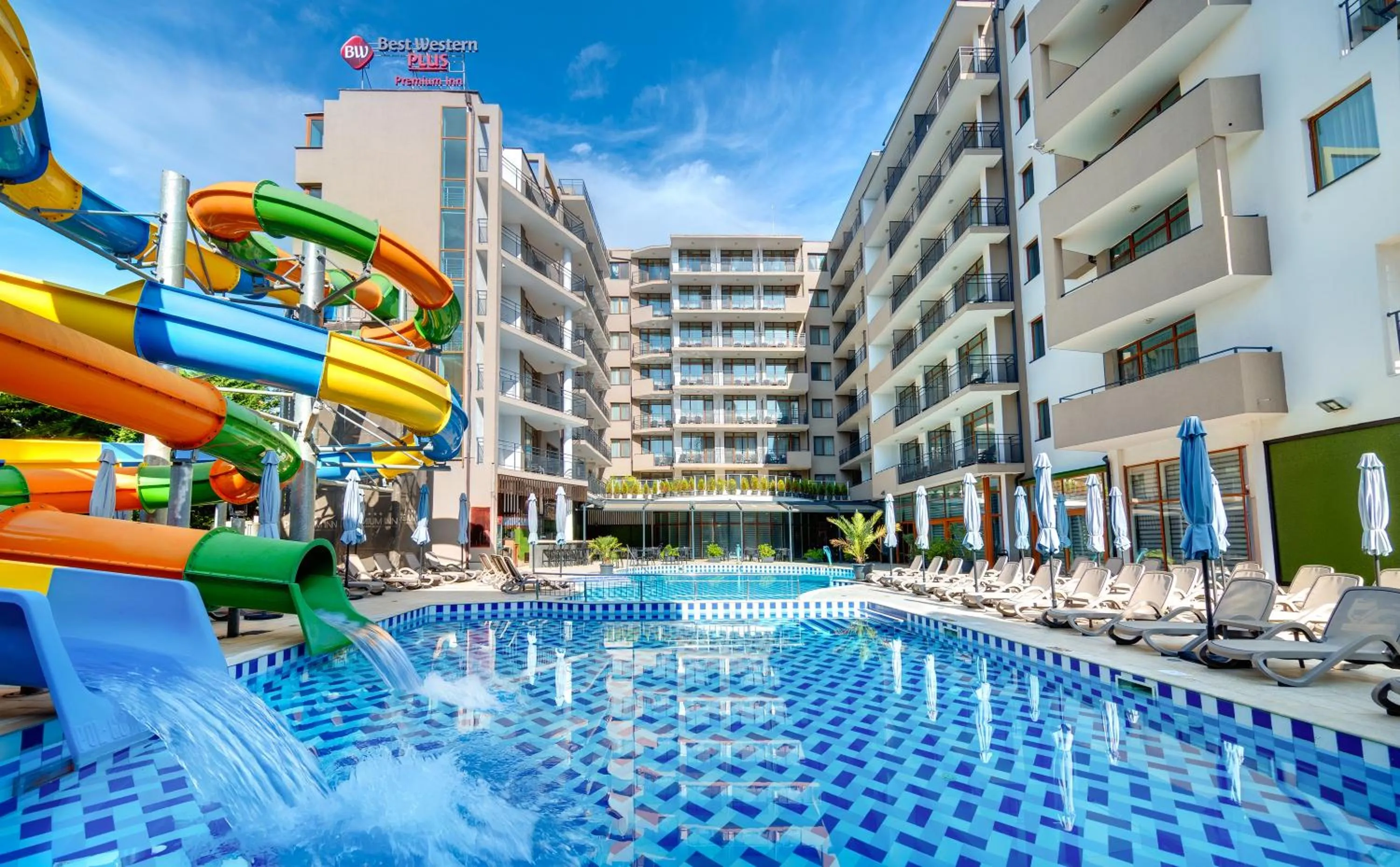 Aqua park in Best Western PLUS Premium Inn
