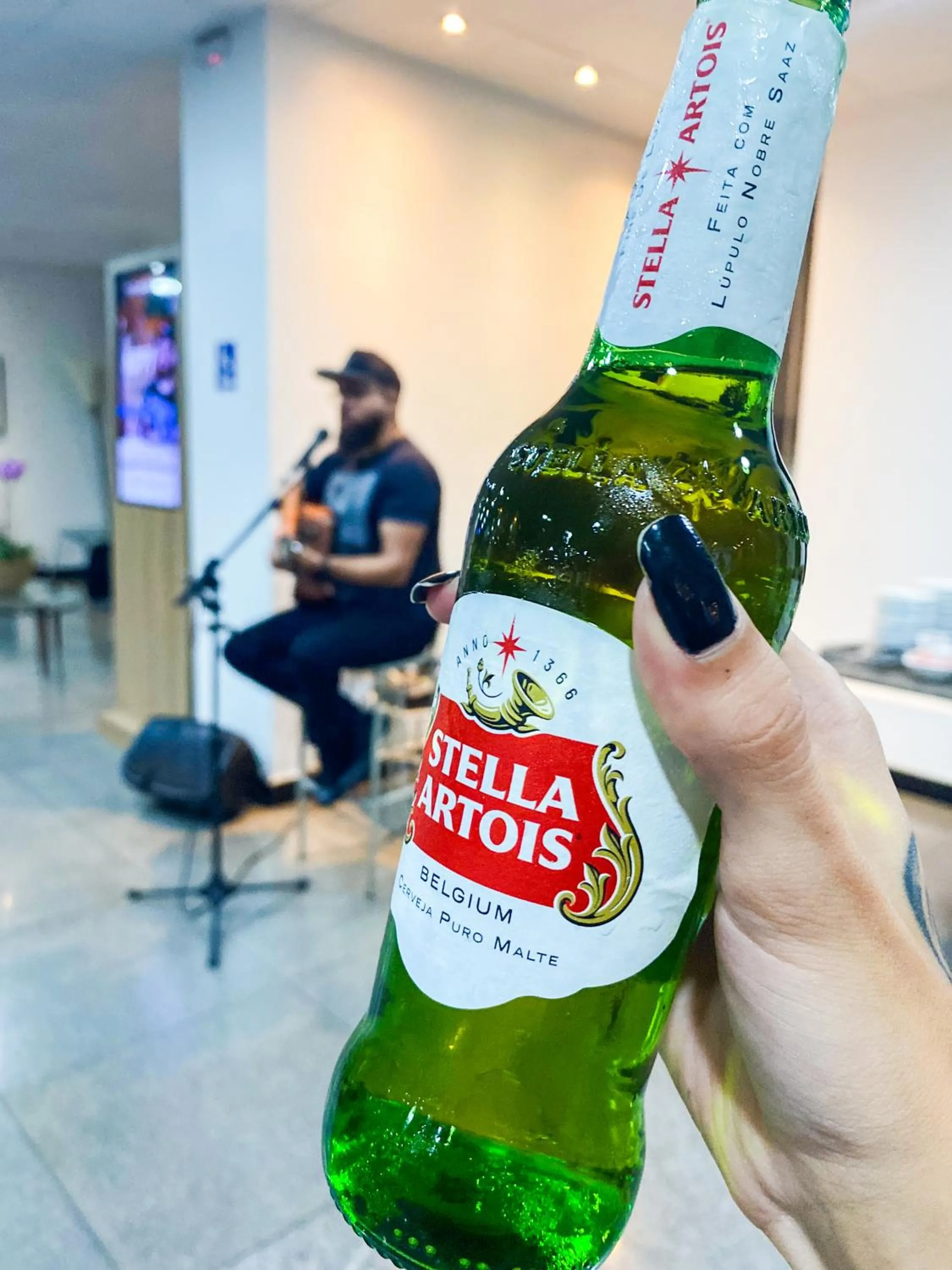 Lounge or bar in Royal Center Hotel Lourdes