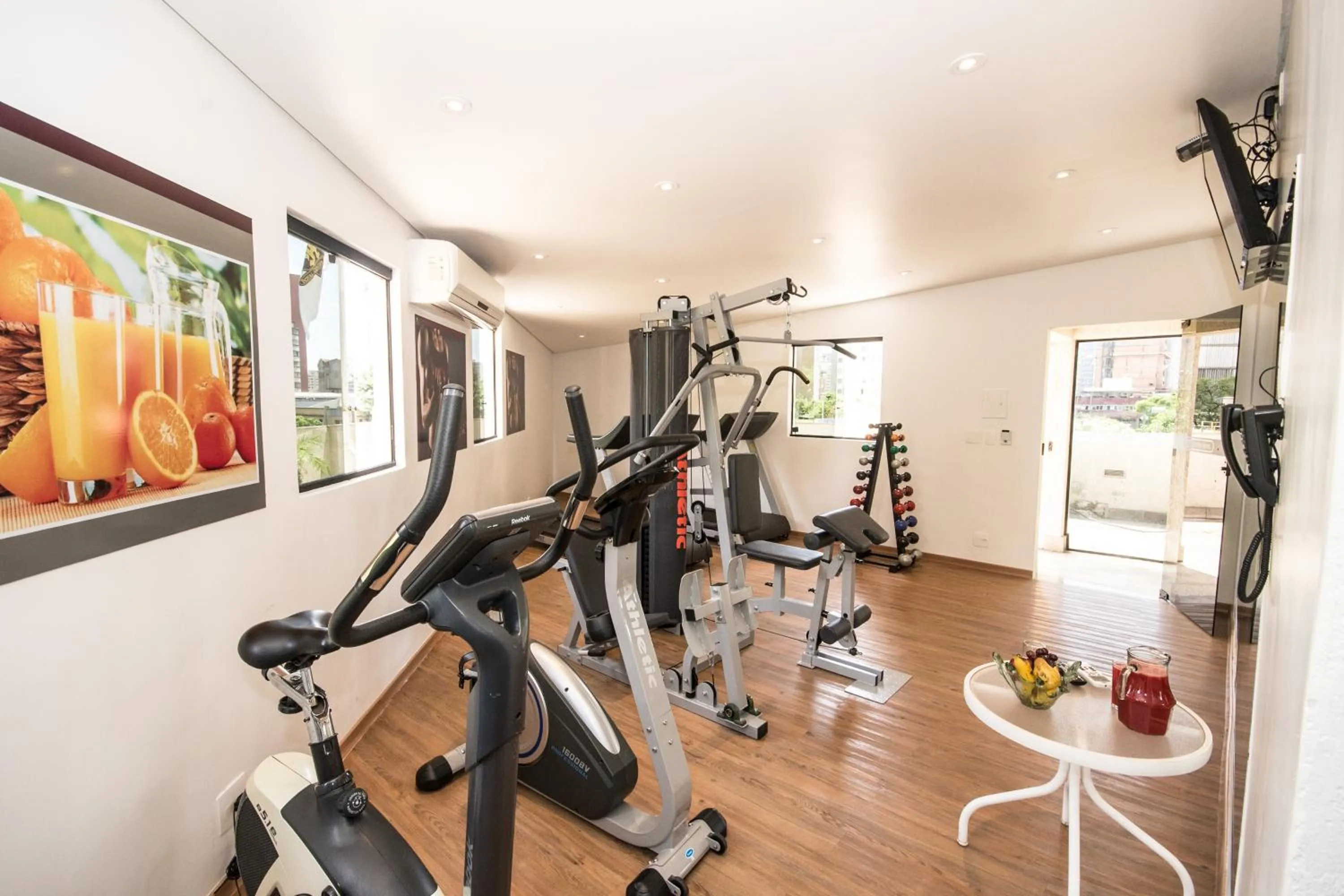 Fitness centre/facilities in Royal Center Hotel Lourdes