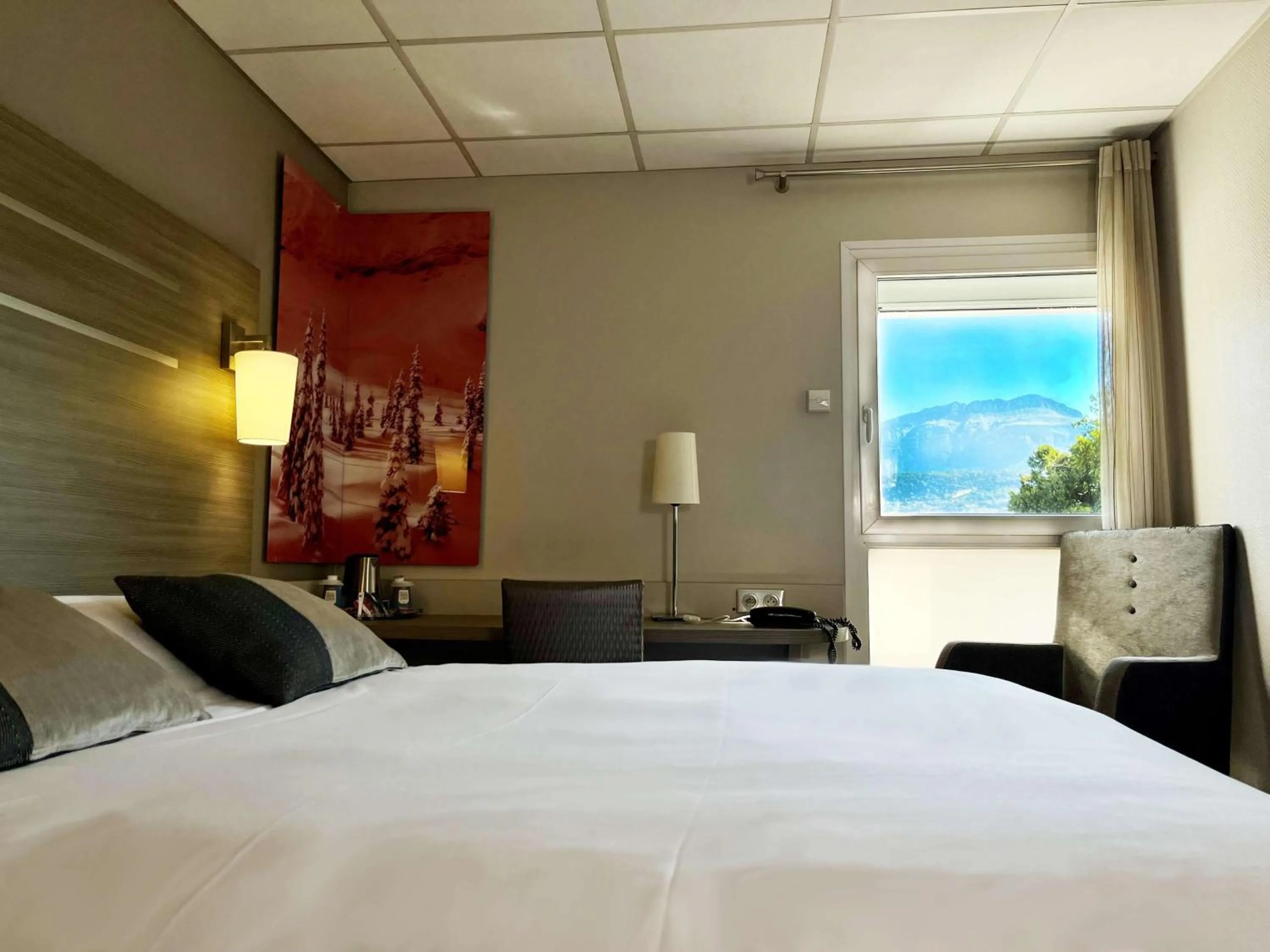 Bed in Best Western Voiron Centre