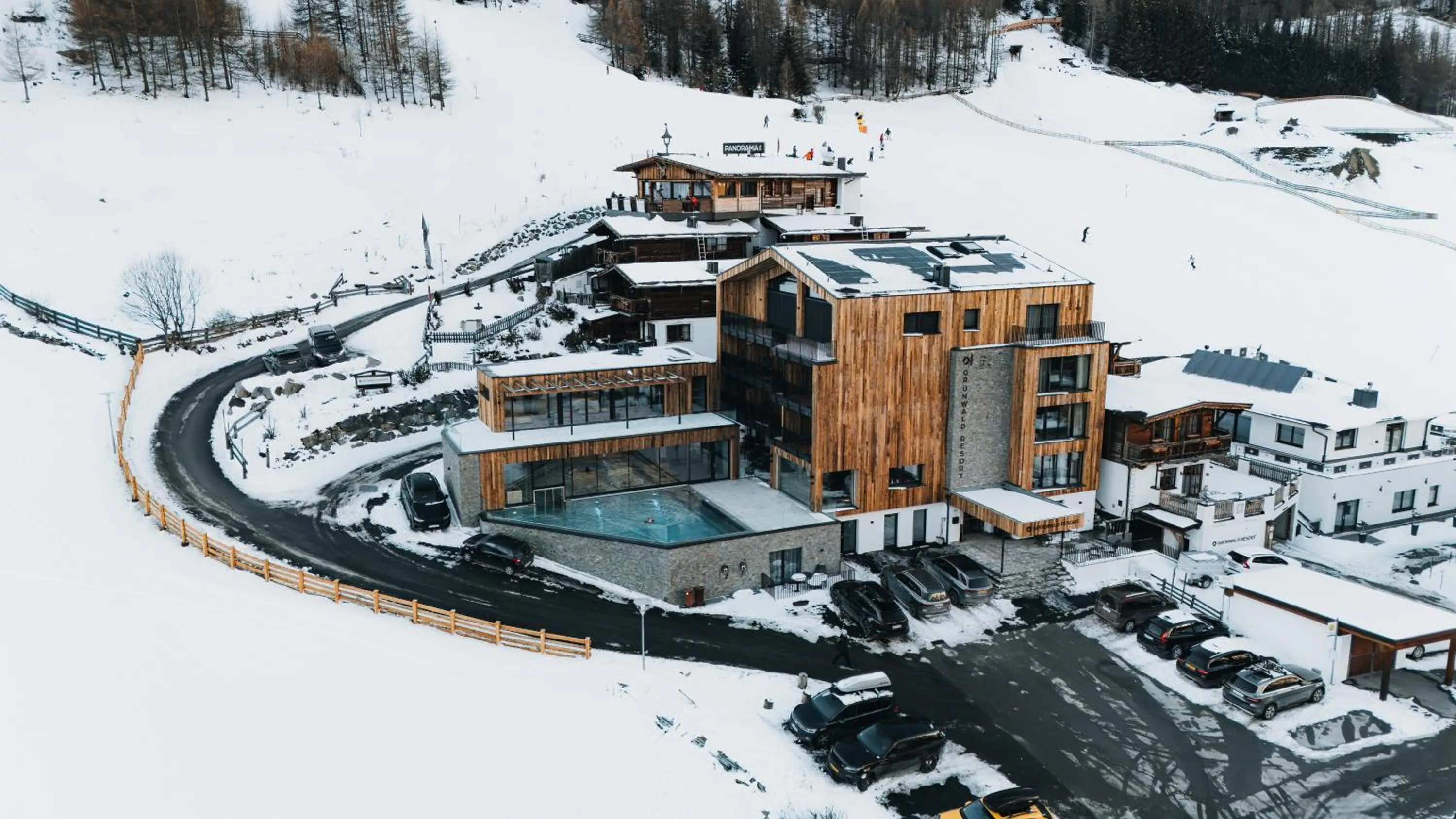 Property building in Grünwald Resort Sölden