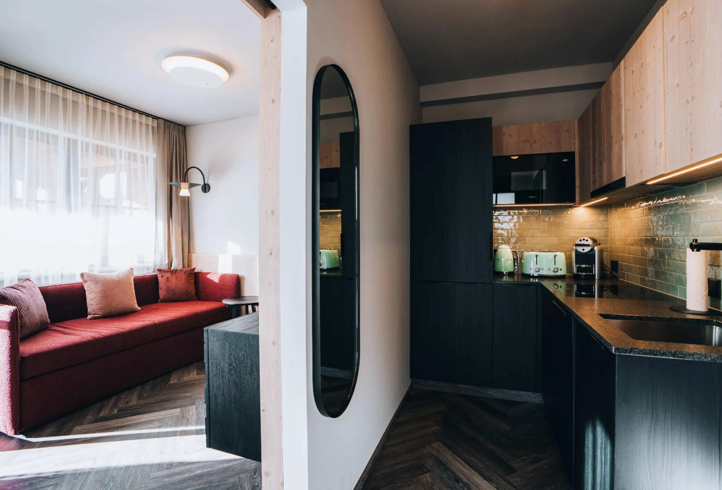 Coffee/tea facilities in Grünwald Resort Sölden