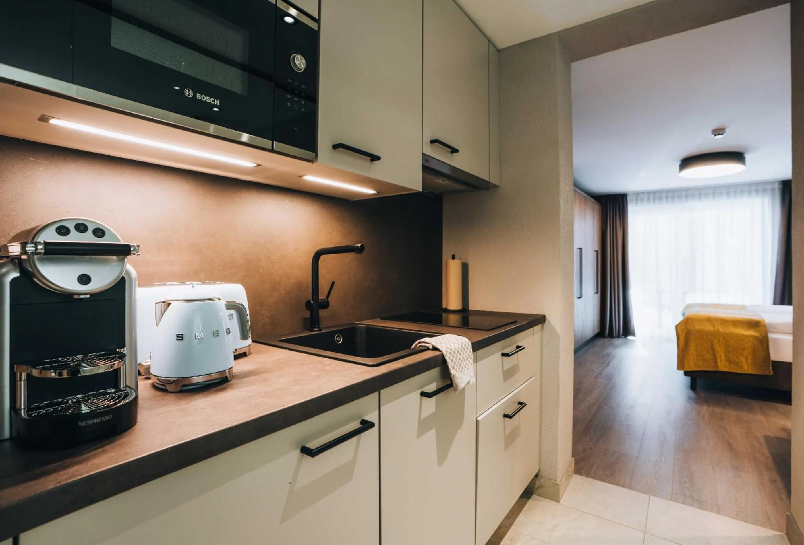 Coffee/tea facilities in Grünwald Resort Sölden