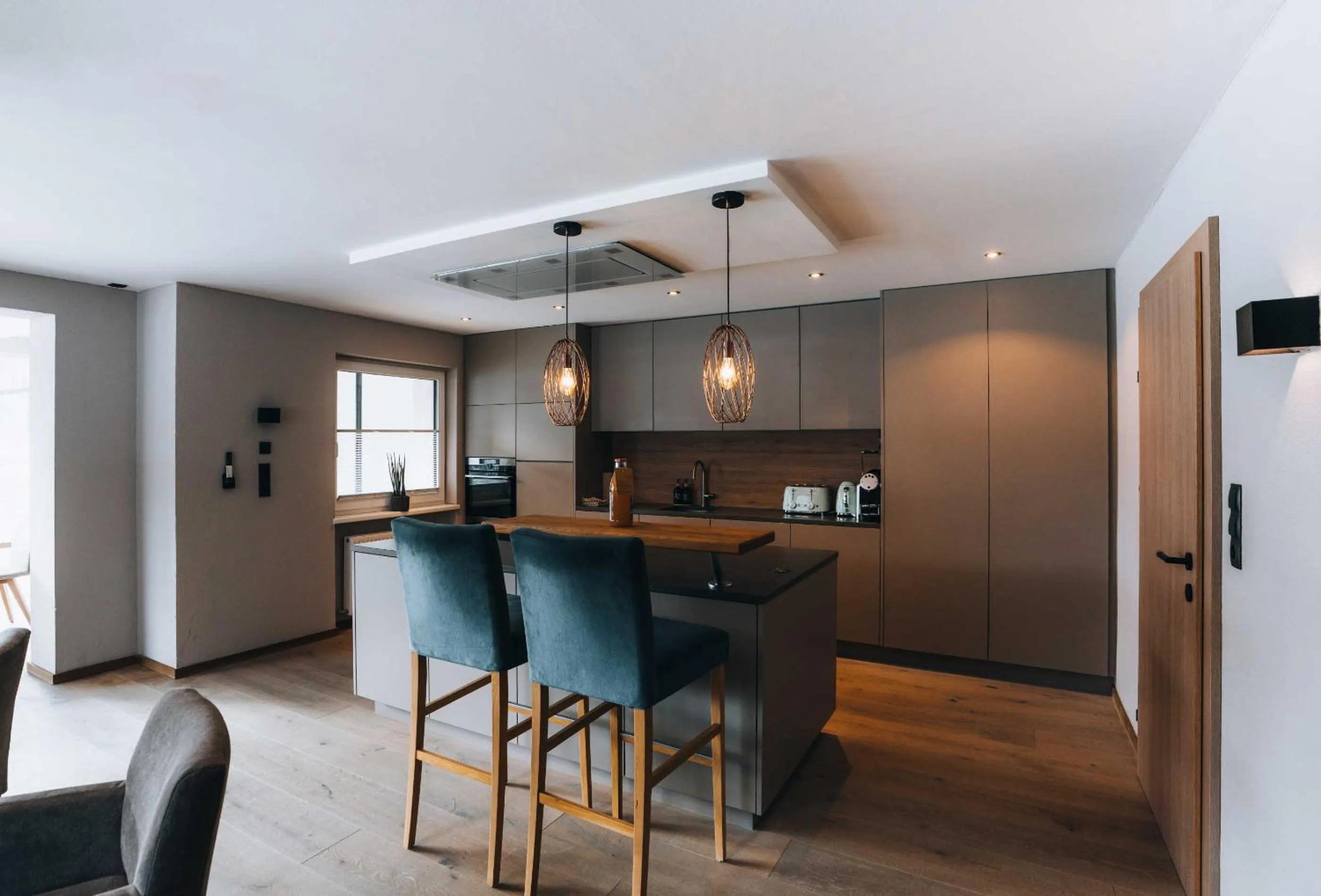 Kitchen or kitchenette in Grünwald Resort Sölden