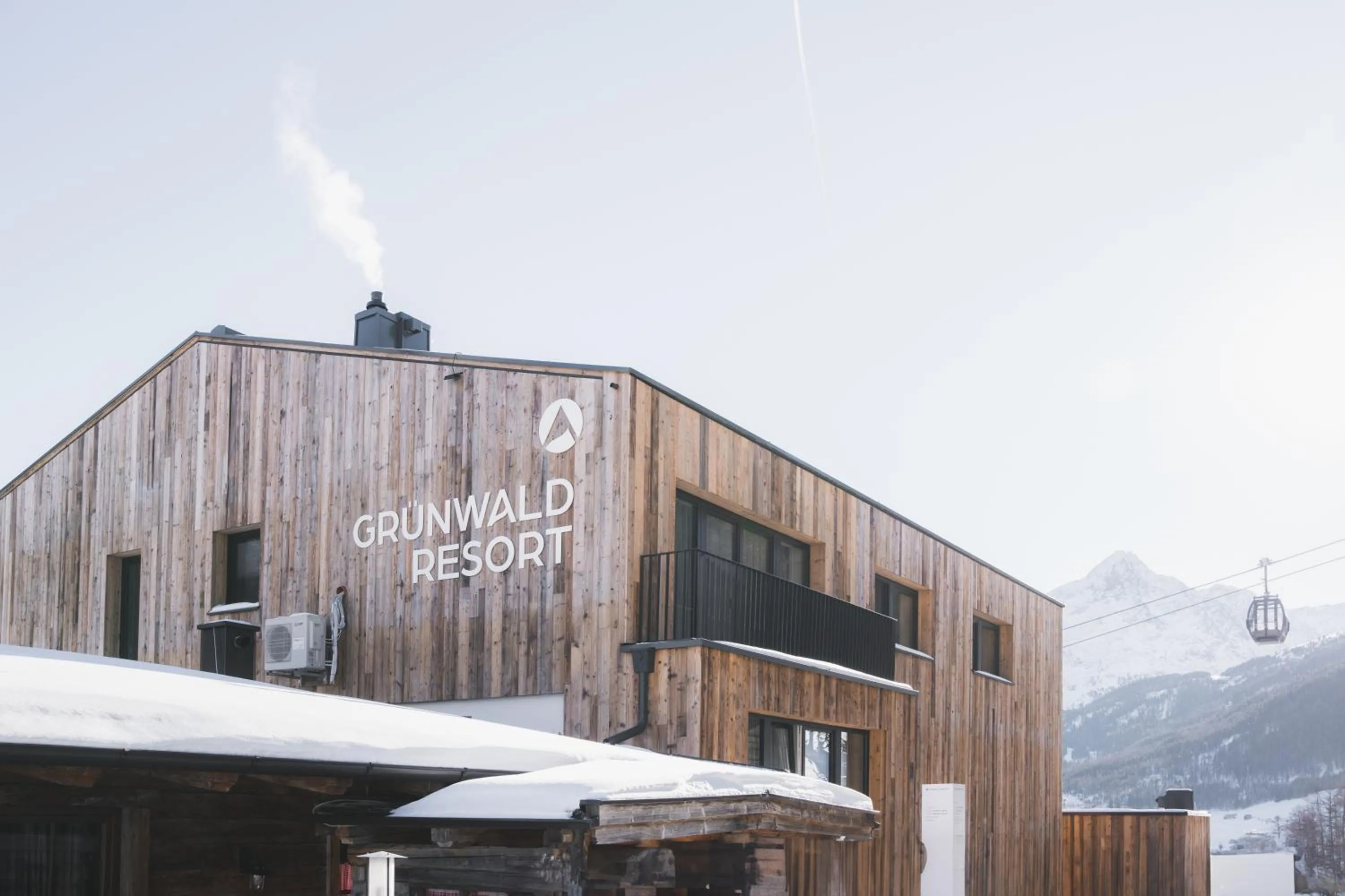 Property building in Grünwald Resort Sölden