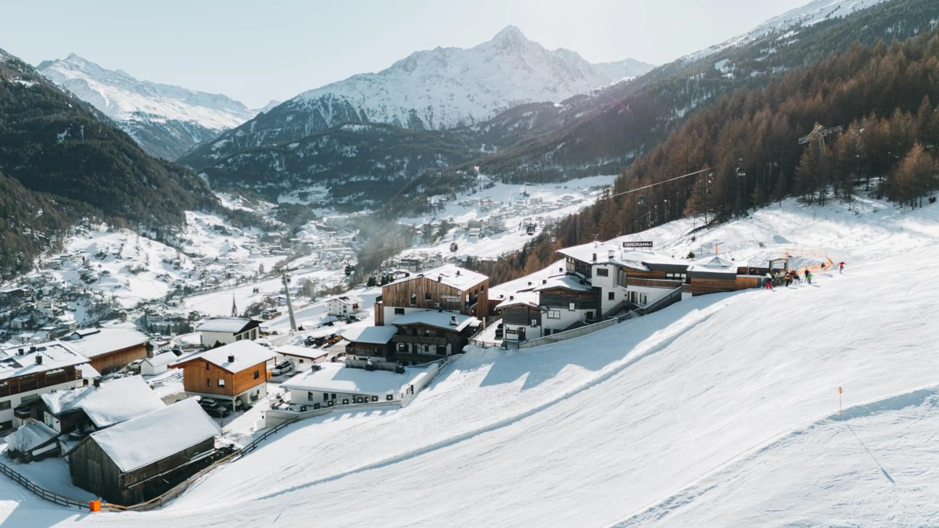 Property building in Grünwald Resort Sölden