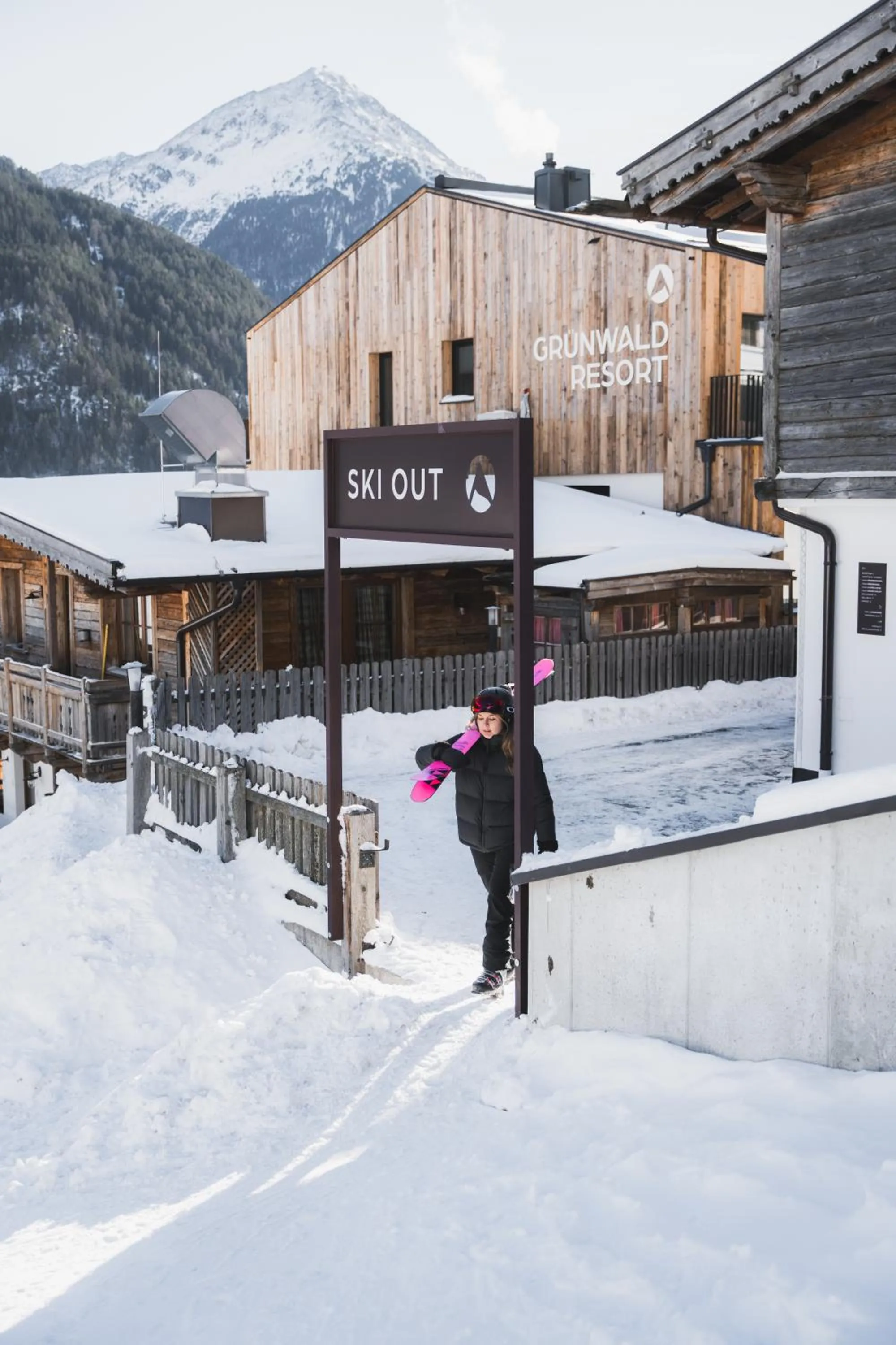 Winter in Grünwald Resort Sölden