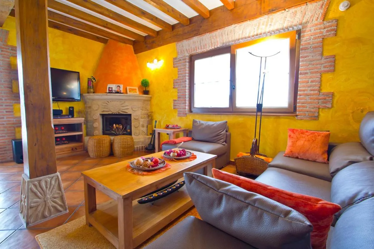 Living room in Posada La Fabula