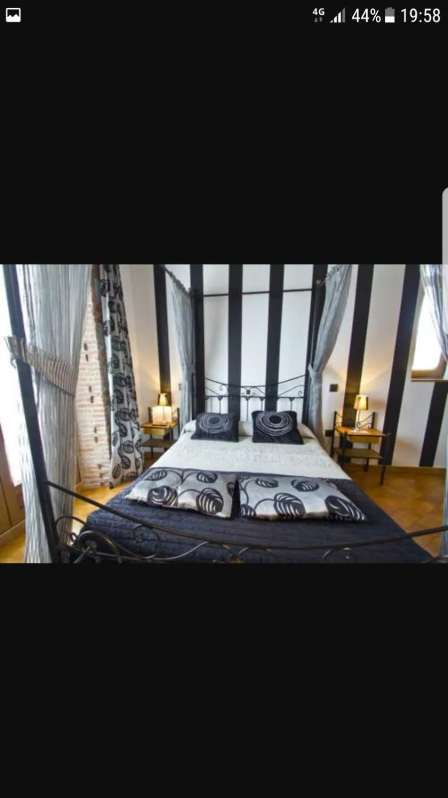 Bed in Posada La Fabula