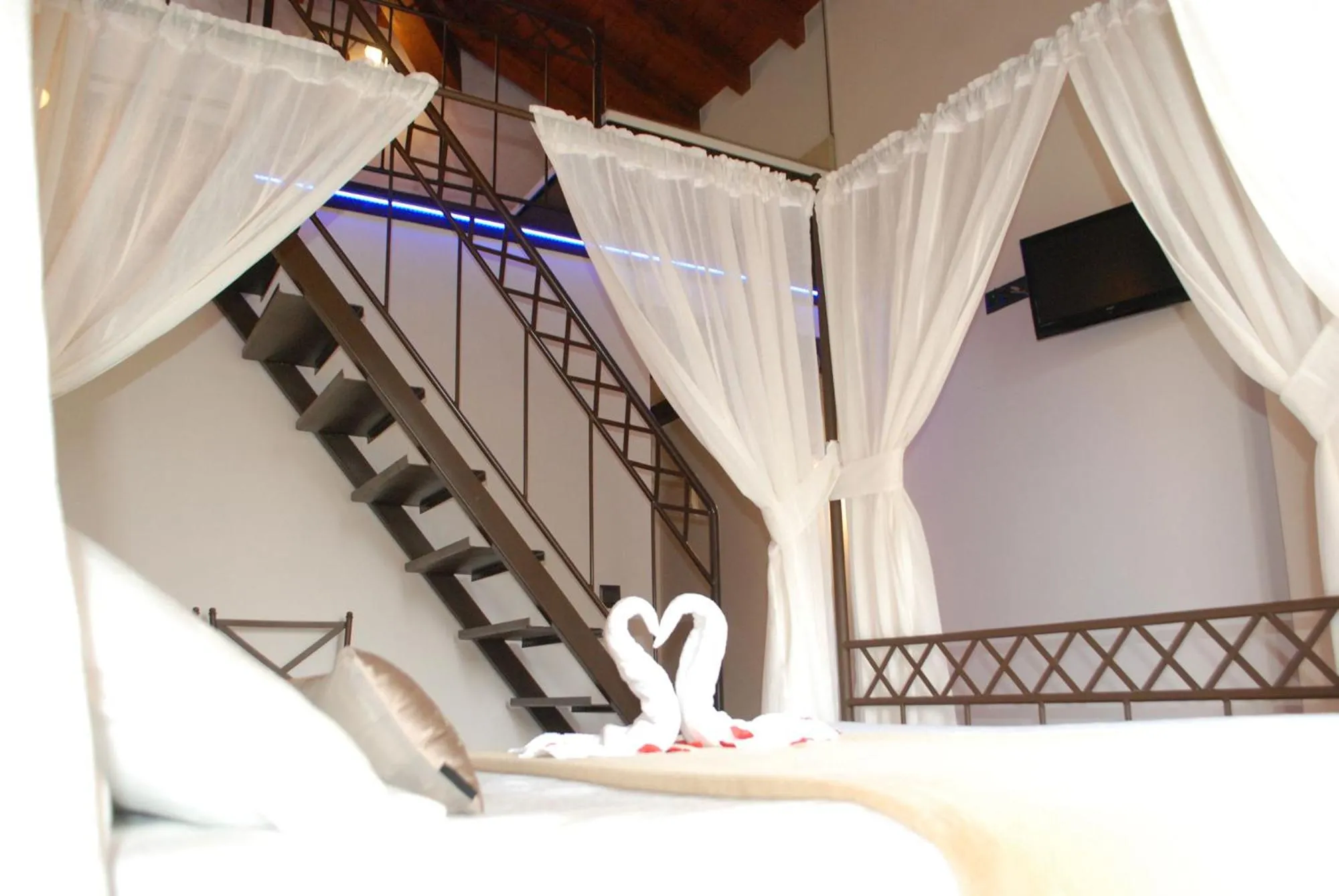 Bed in Posada La Fabula