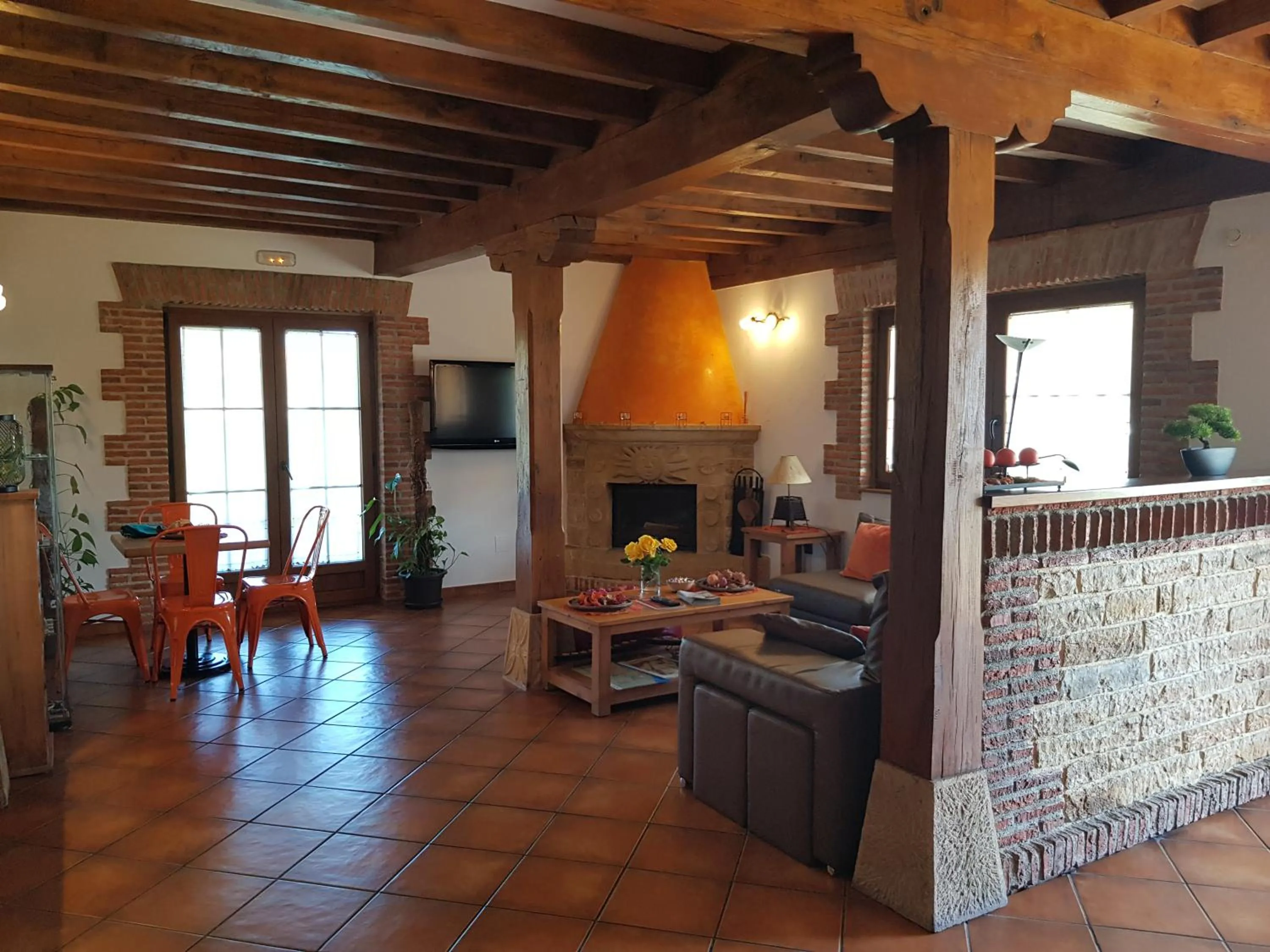 Living room in Posada La Fabula