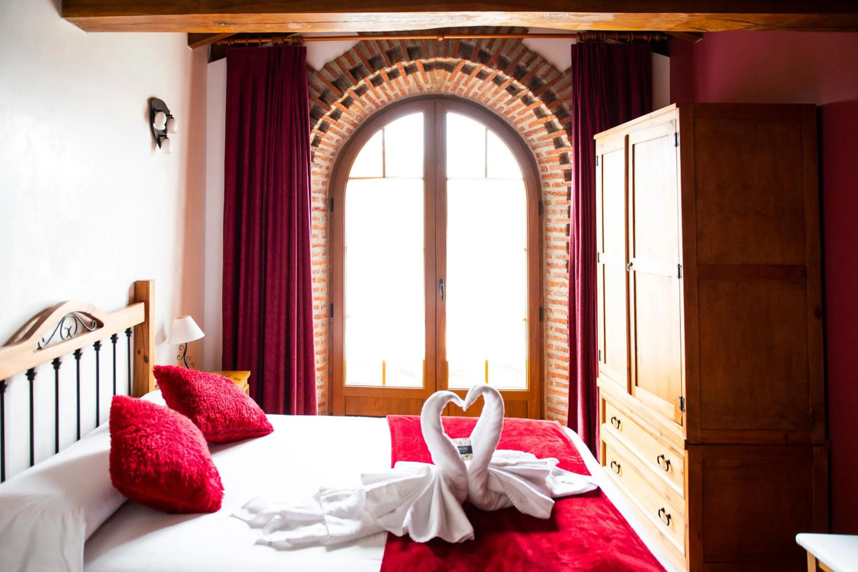 Bed in Posada La Fabula