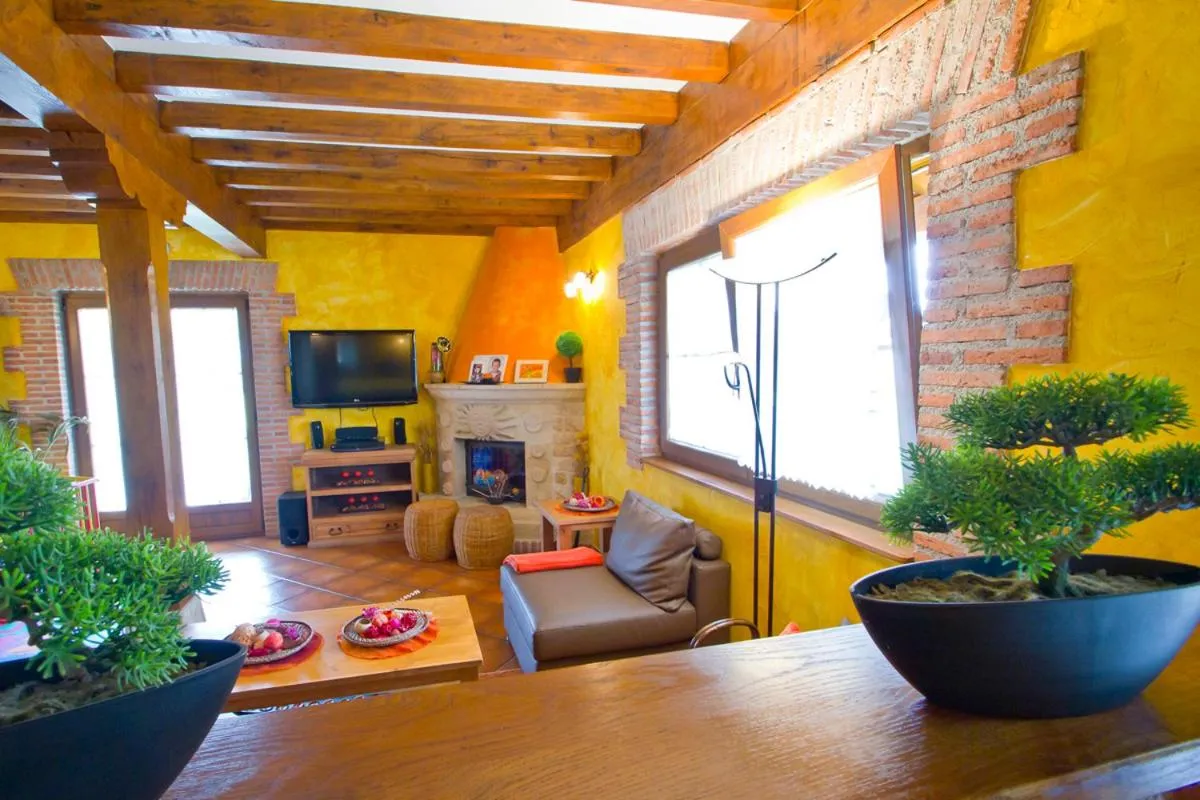 Living room in Posada La Fabula