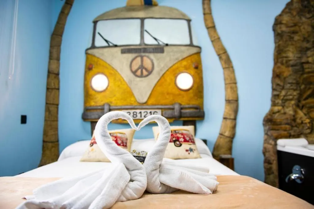 Bed in Posada La Fabula