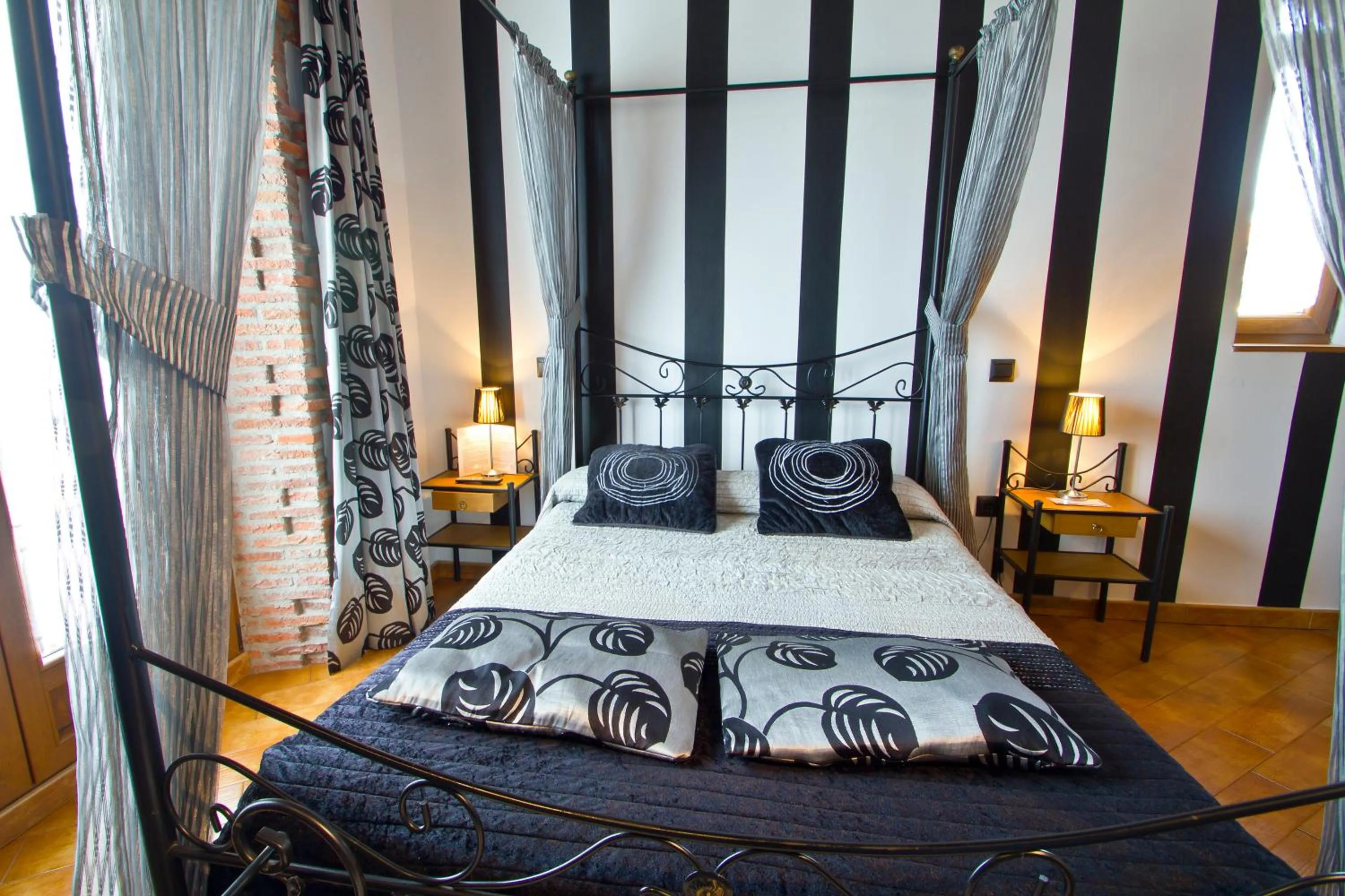 Bed in Posada La Fabula