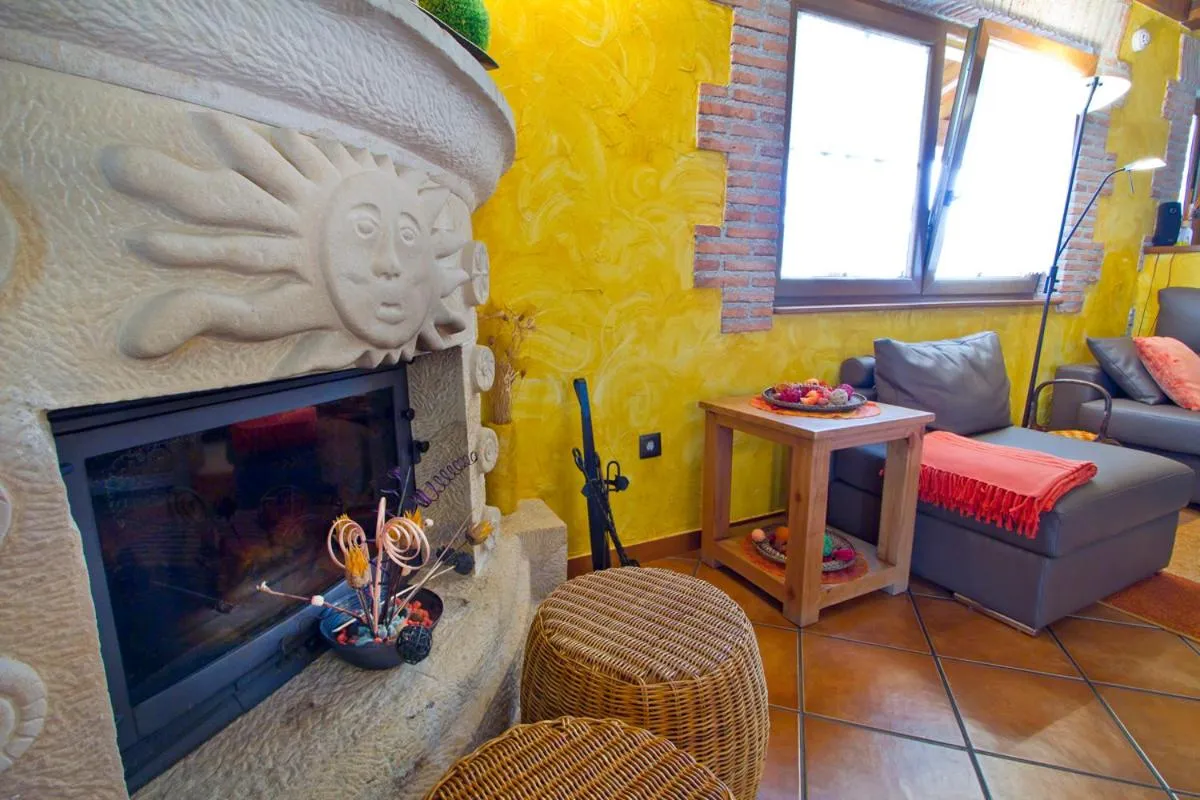 Living room in Posada La Fabula
