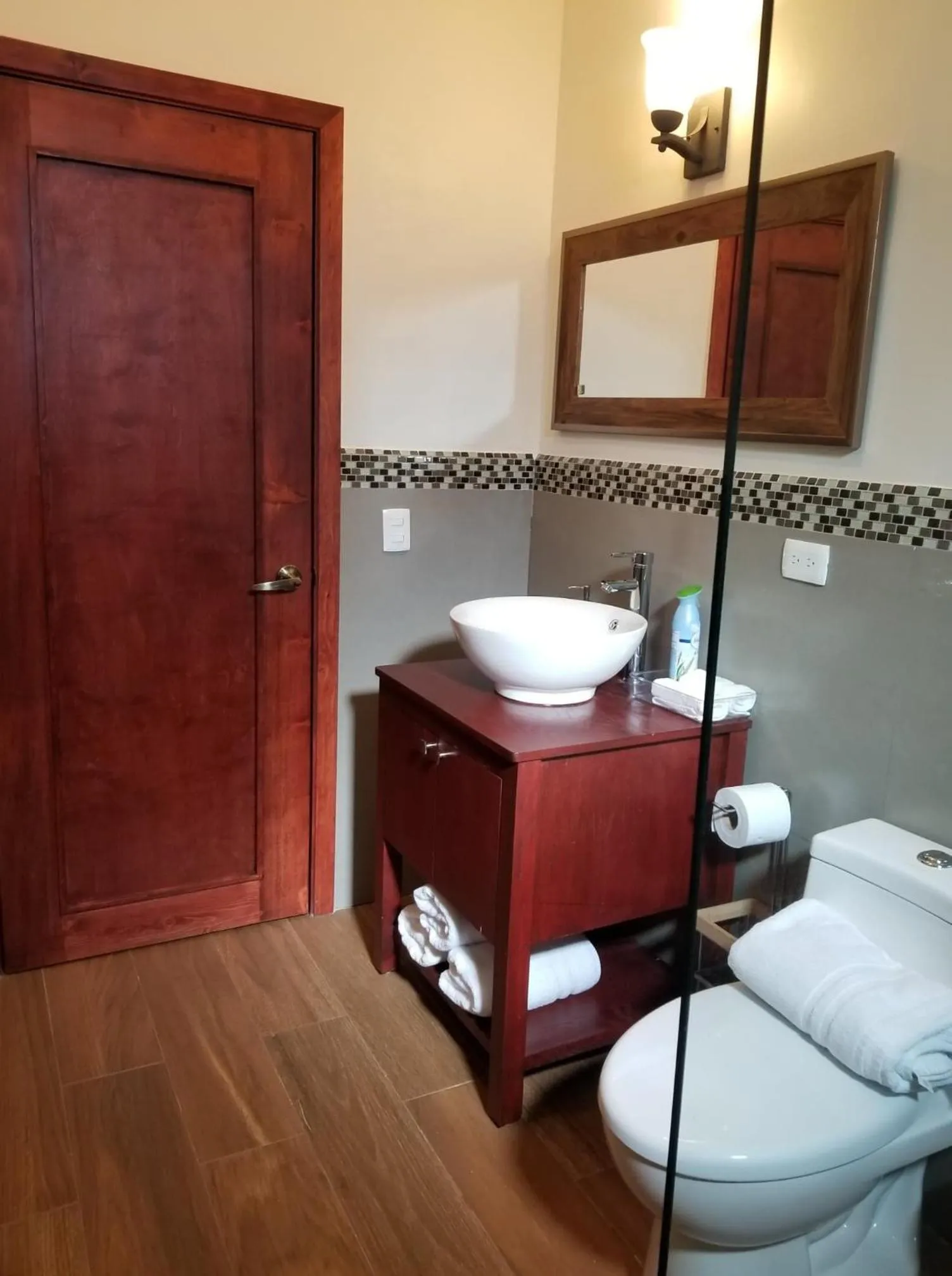 Bathroom in Villa Corsua