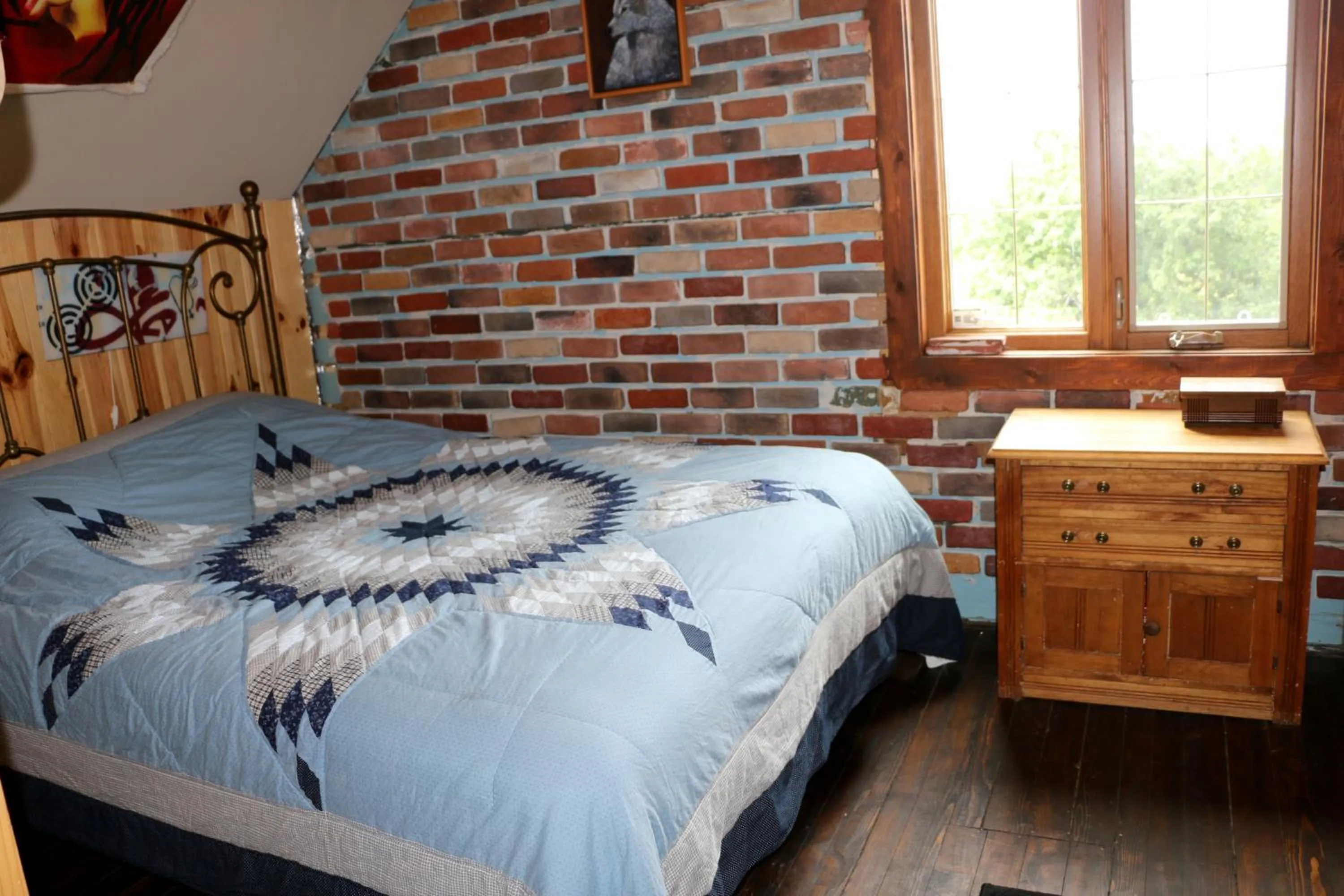 Bedroom, Bed in Maison du Mont-Mégantic spa à l'année