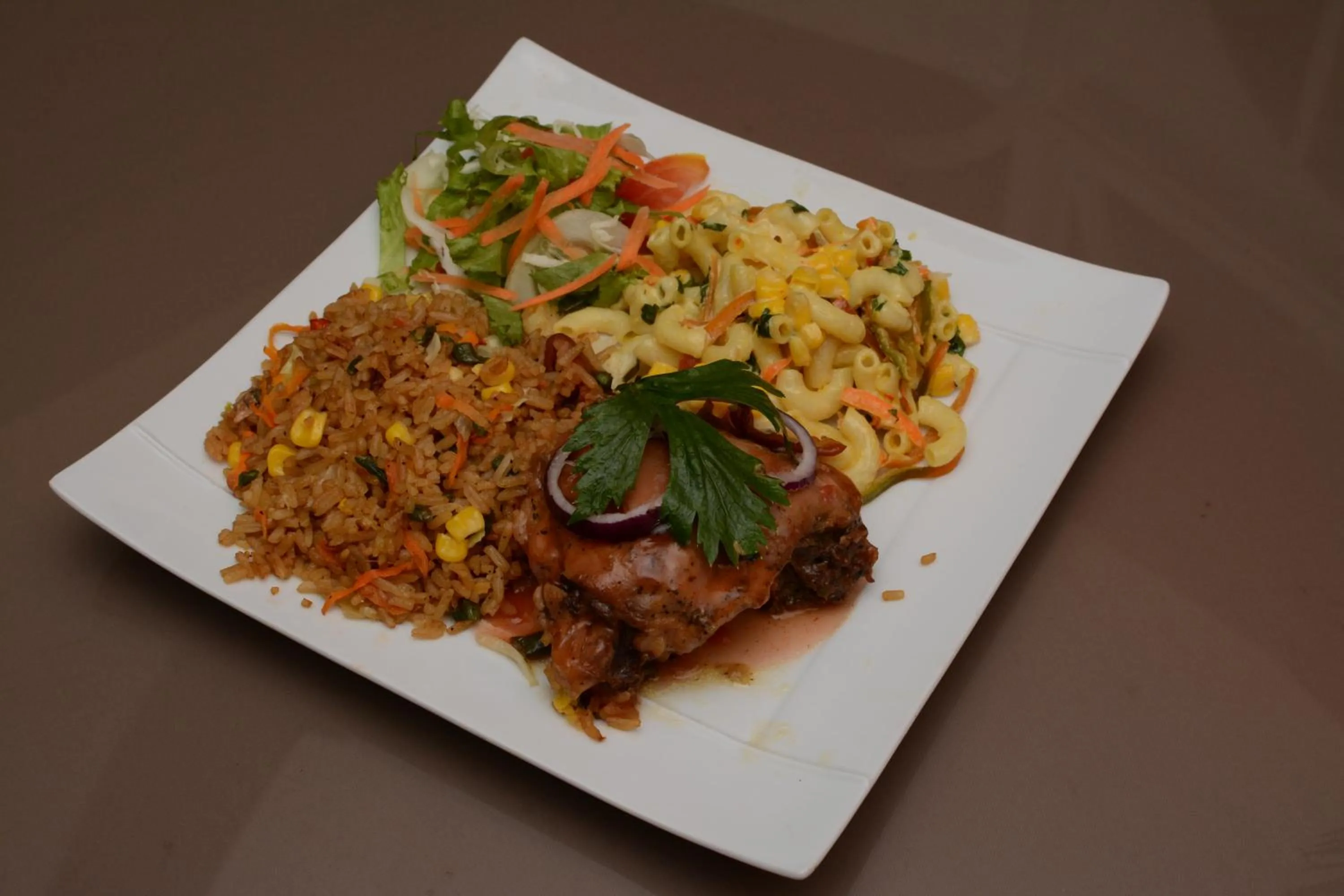 Food in Windjammer International Cuisine & Comfort Inn