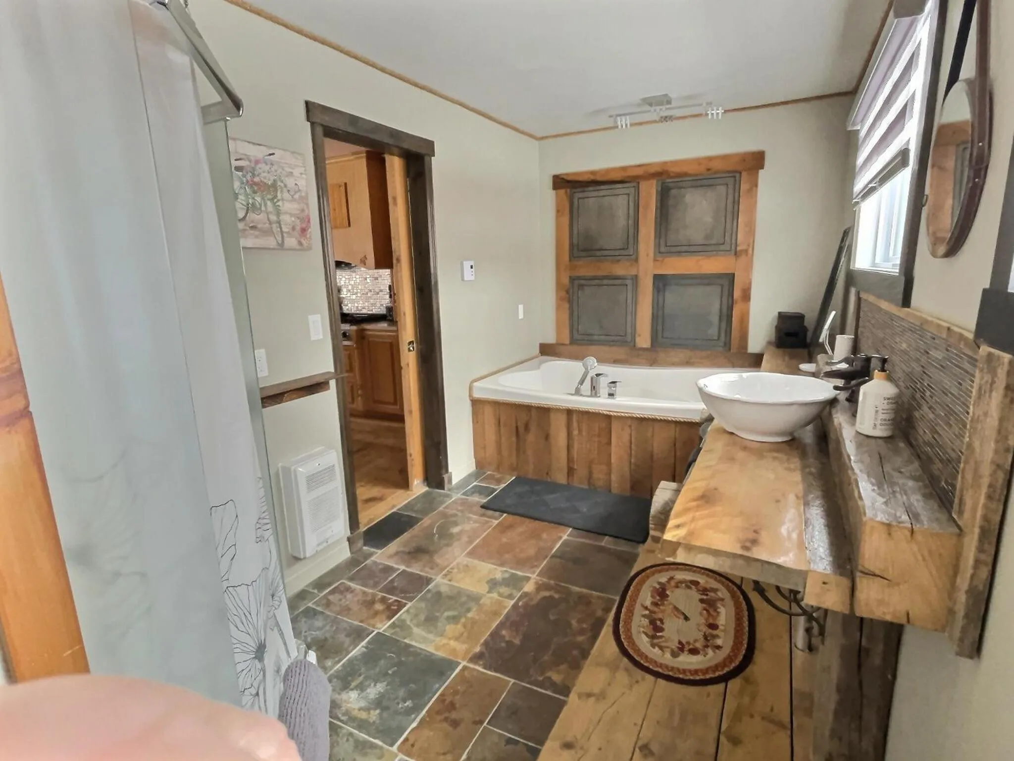 Bathroom in Maison du lac