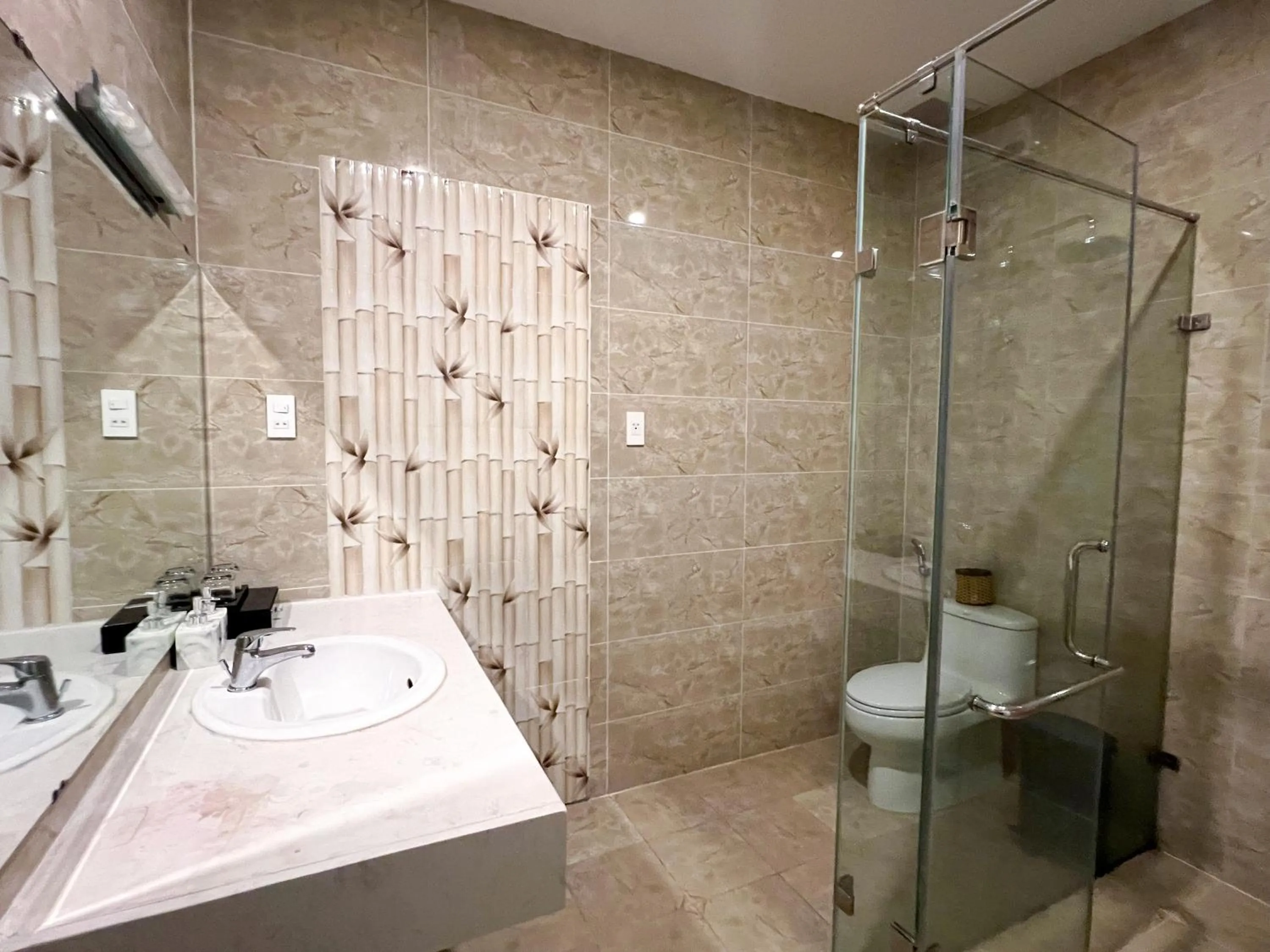 Shower in Brenta Phu Quoc Hotel