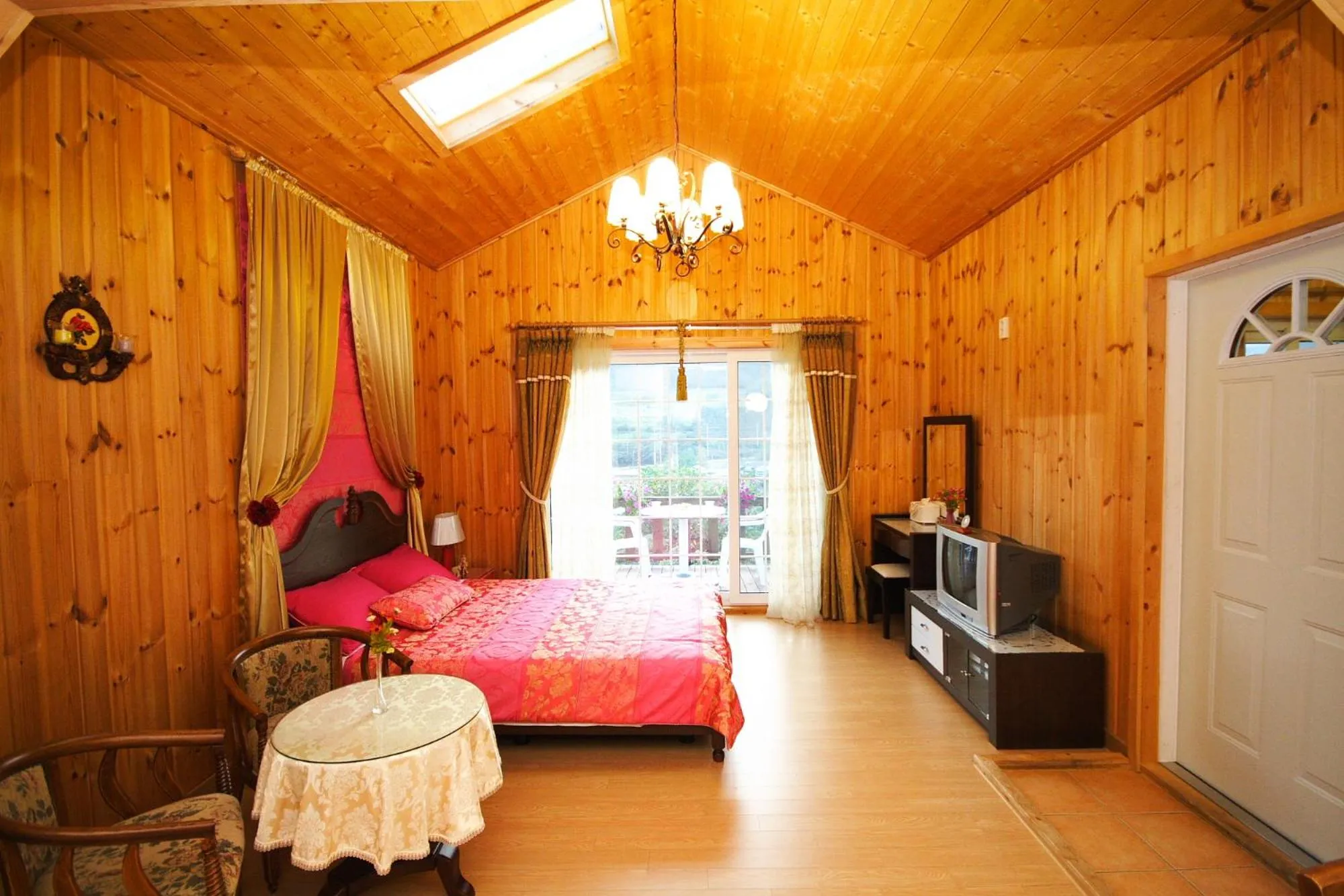 Living room in Starvill Pension