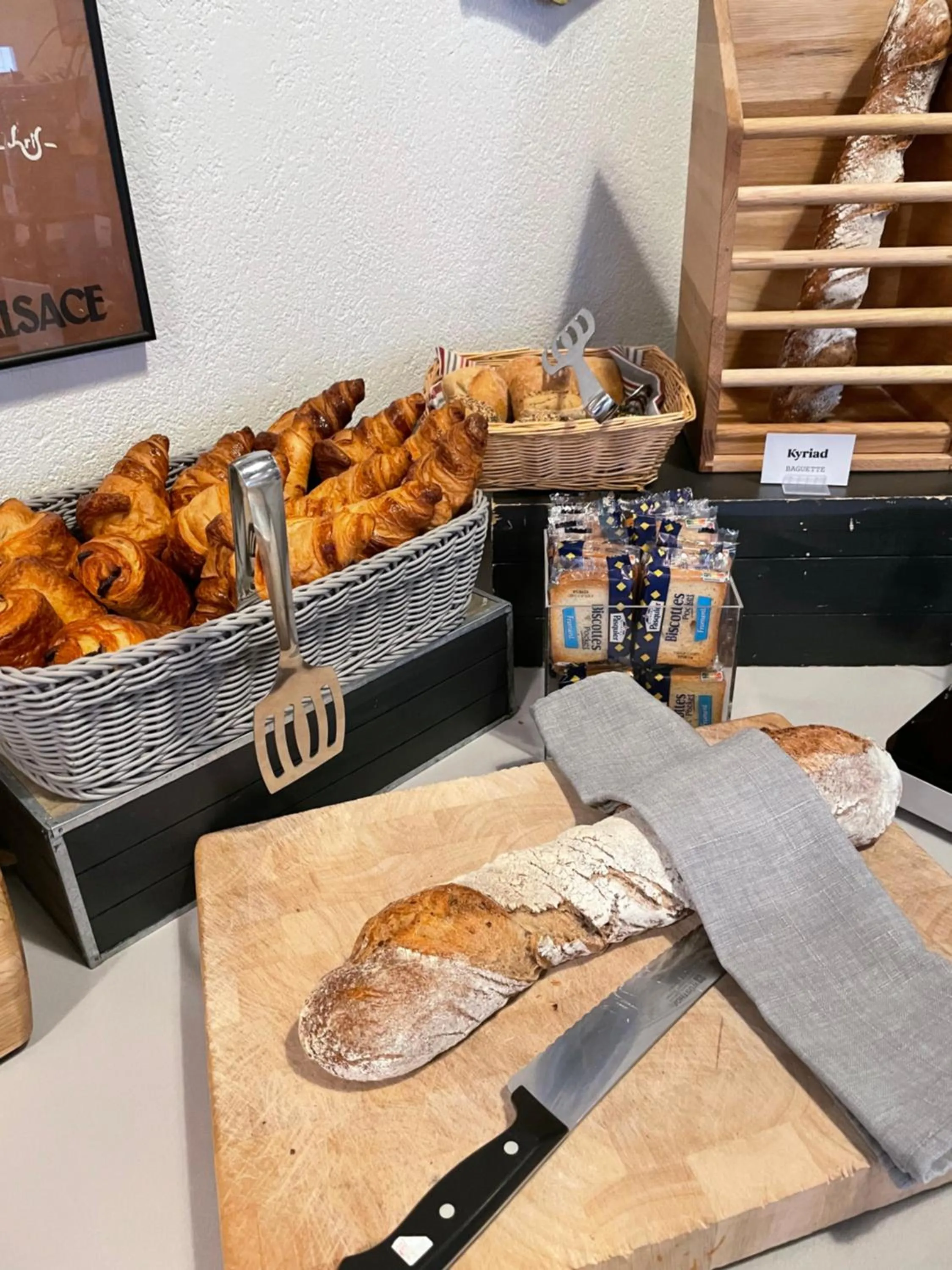 Buffet breakfast in The Originals City, Hôtel La Maison de Lise, Mulhouse Illzach