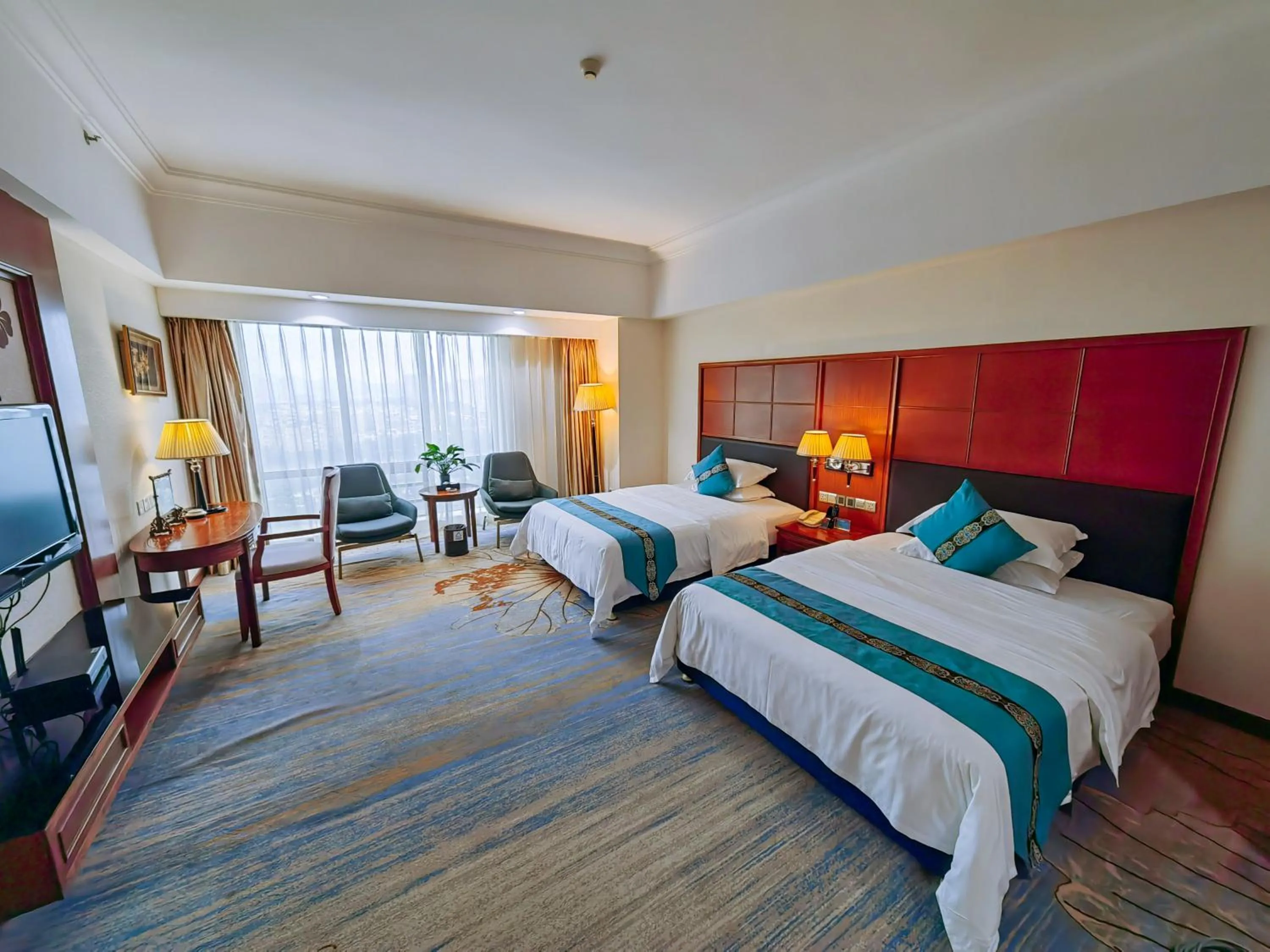 Bed in Gladden Hotel Jiangmen