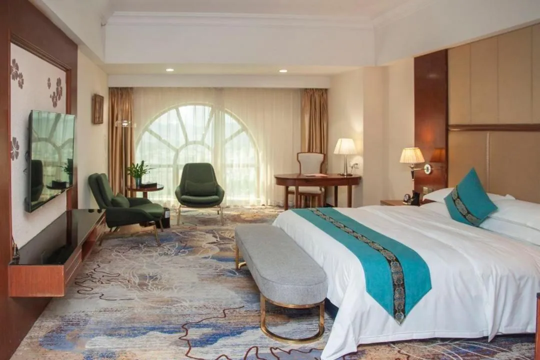 Bed in Gladden Hotel Jiangmen