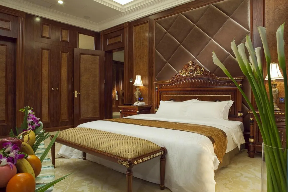 Bed in Gladden Hotel Jiangmen