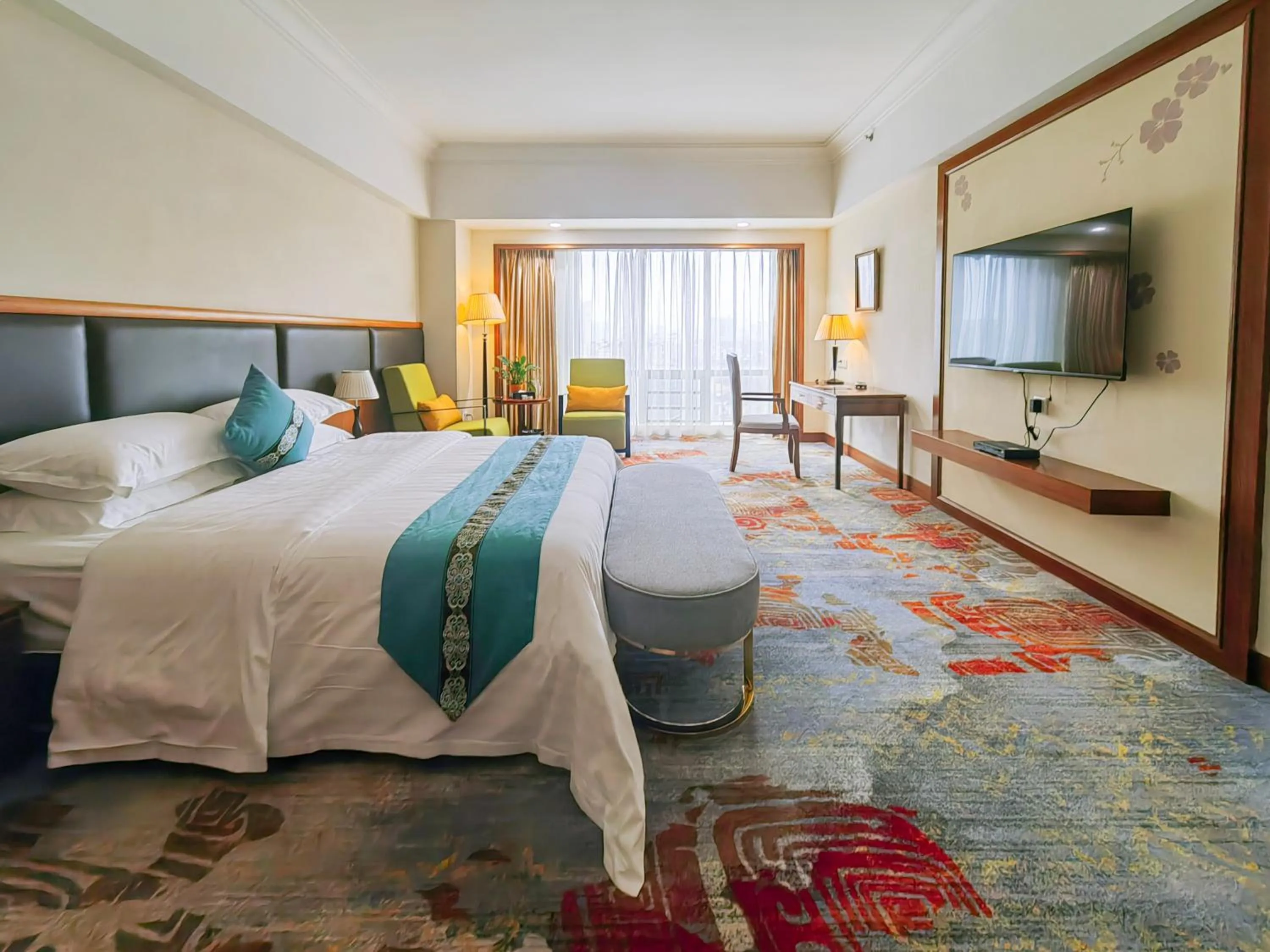 Bed in Gladden Hotel Jiangmen