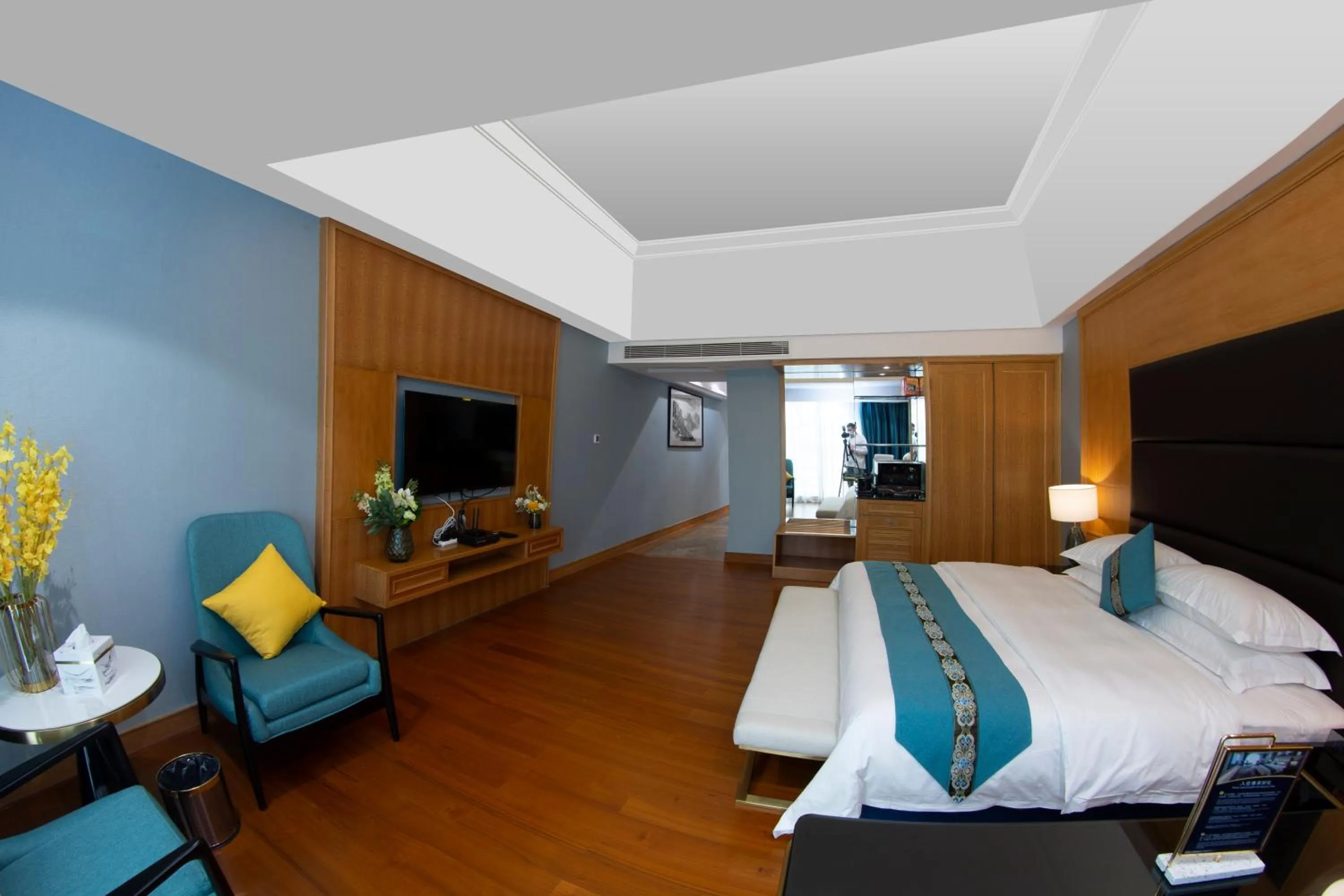 Bed in Gladden Hotel Jiangmen