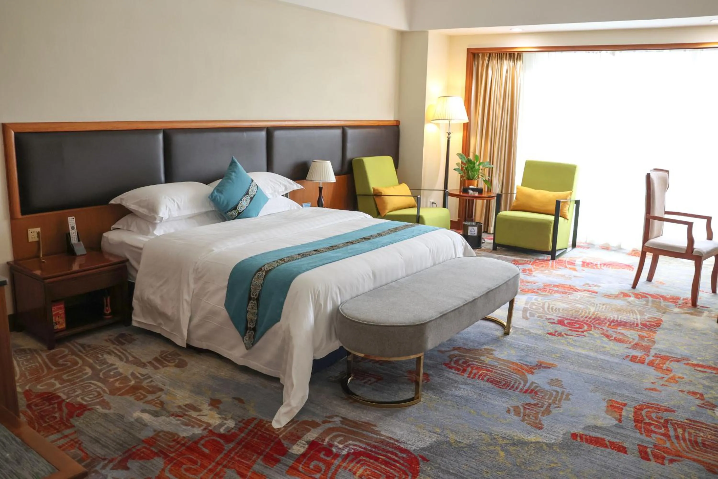 Bed in Gladden Hotel Jiangmen