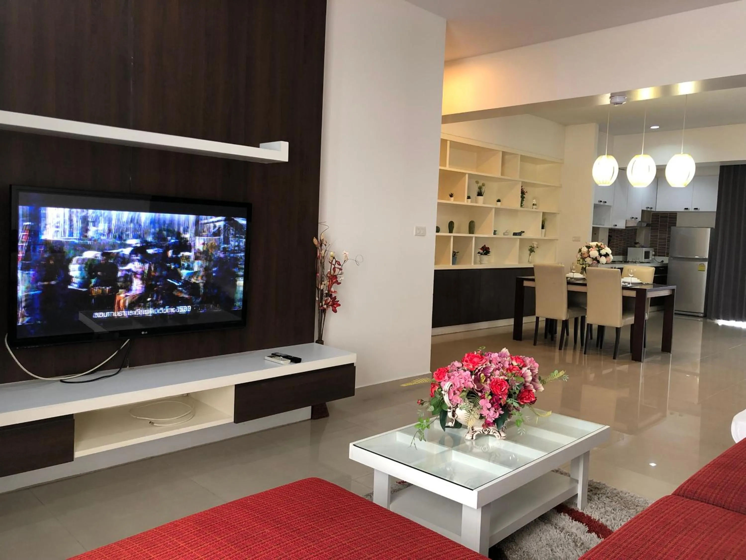 Living room in 14 Place Sukhumvit Suites