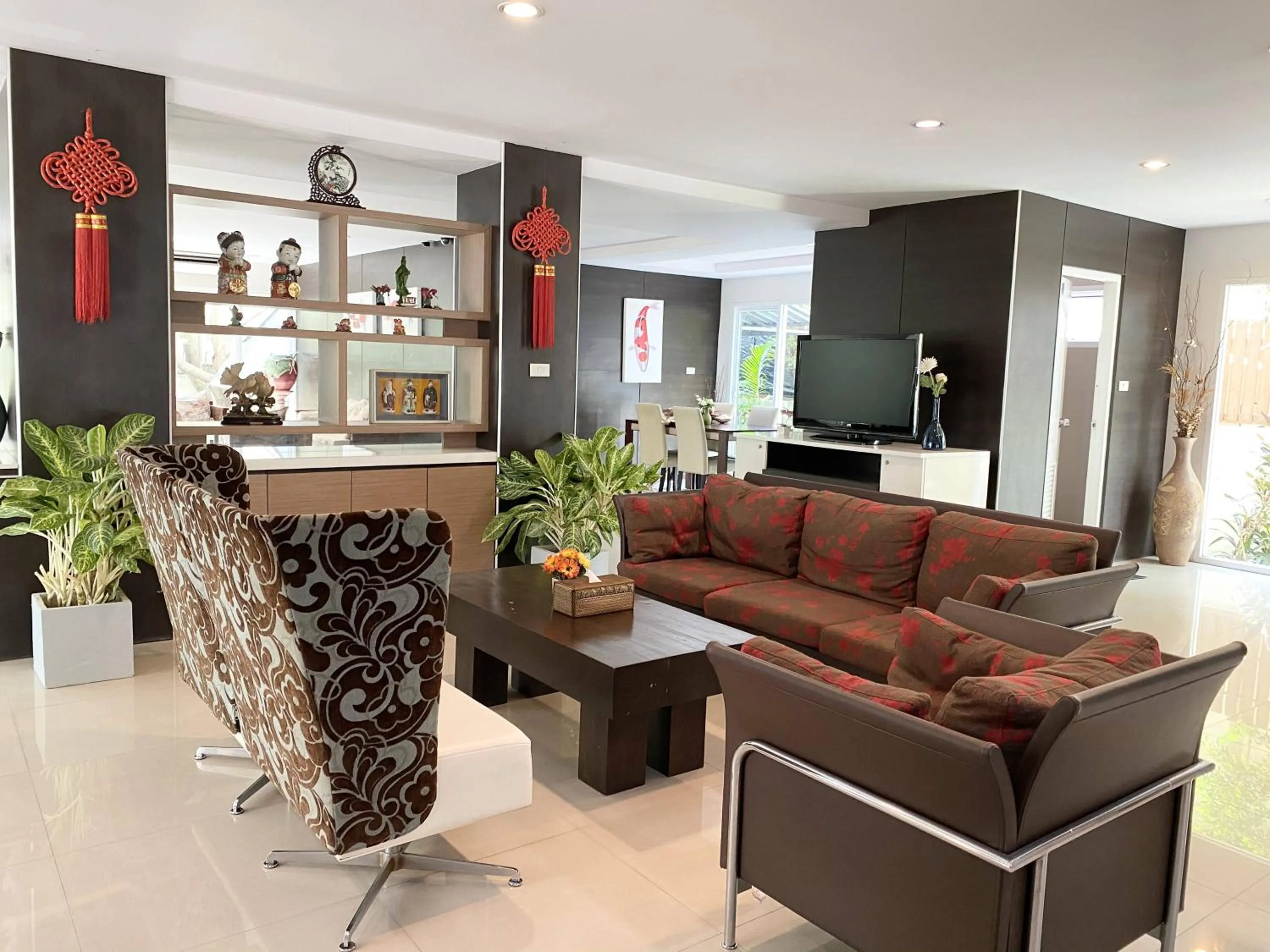 Seating area in 14 Place Sukhumvit Suites