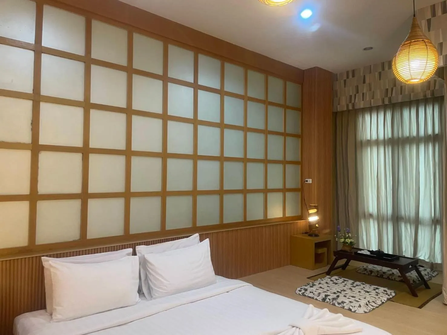 Bed in The Iconic Hotel Ranong