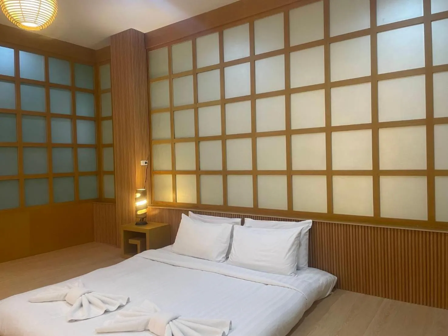 Bed in The Iconic Hotel Ranong