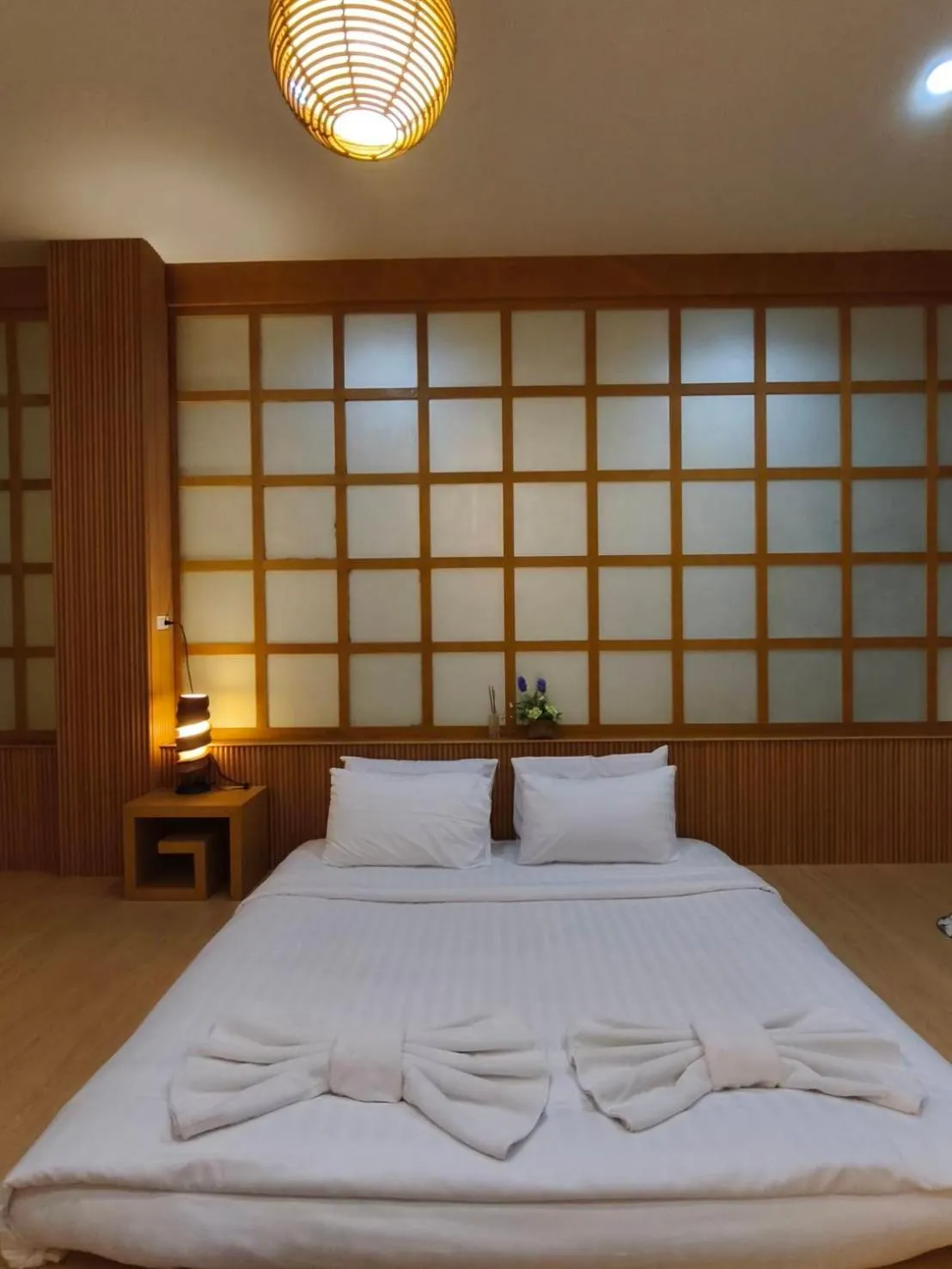 Bed in The Iconic Hotel Ranong