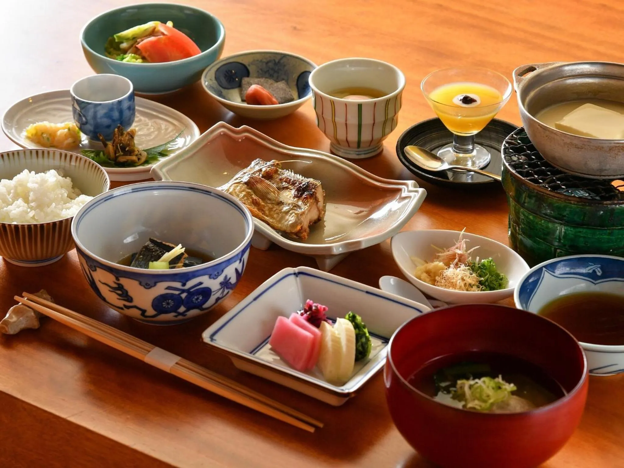 Breakfast in Kuriya Yasohachi