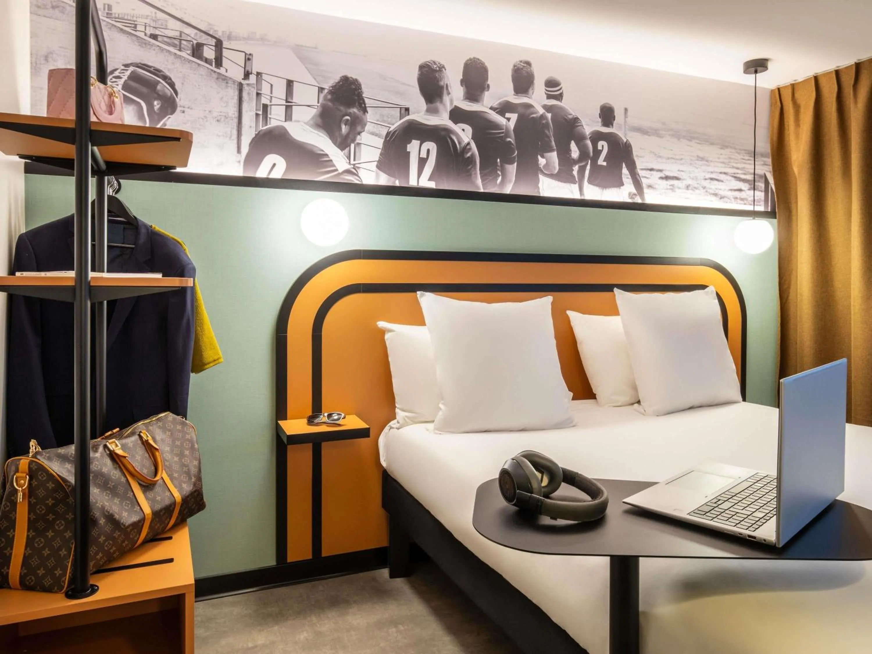 Bedroom, Bed in ibis Styles Colombes Paris Ouest (Ouverture Octobre 2025)