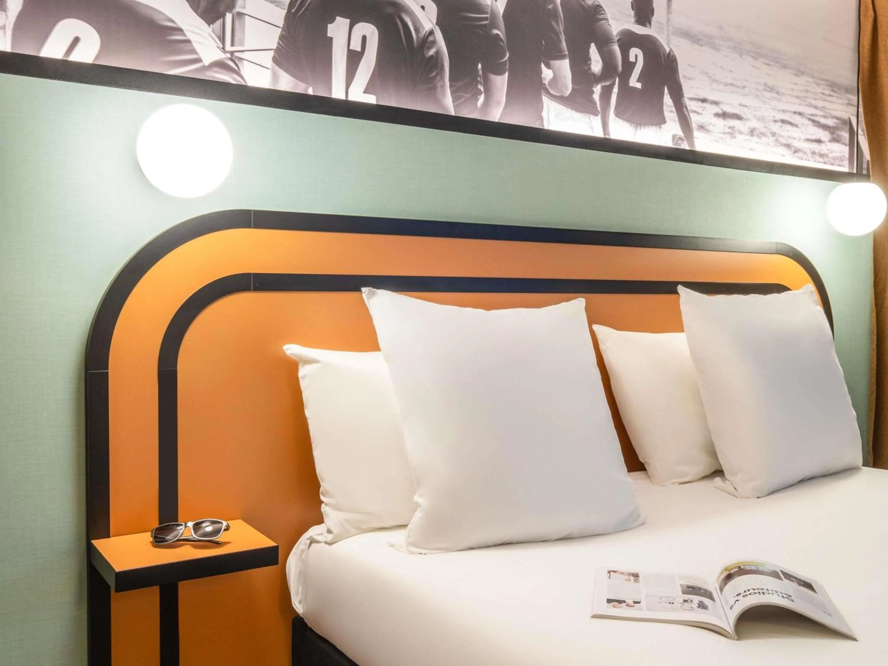 Bedroom, Bed in ibis Styles Colombes Paris Ouest (Ouverture Octobre 2025)