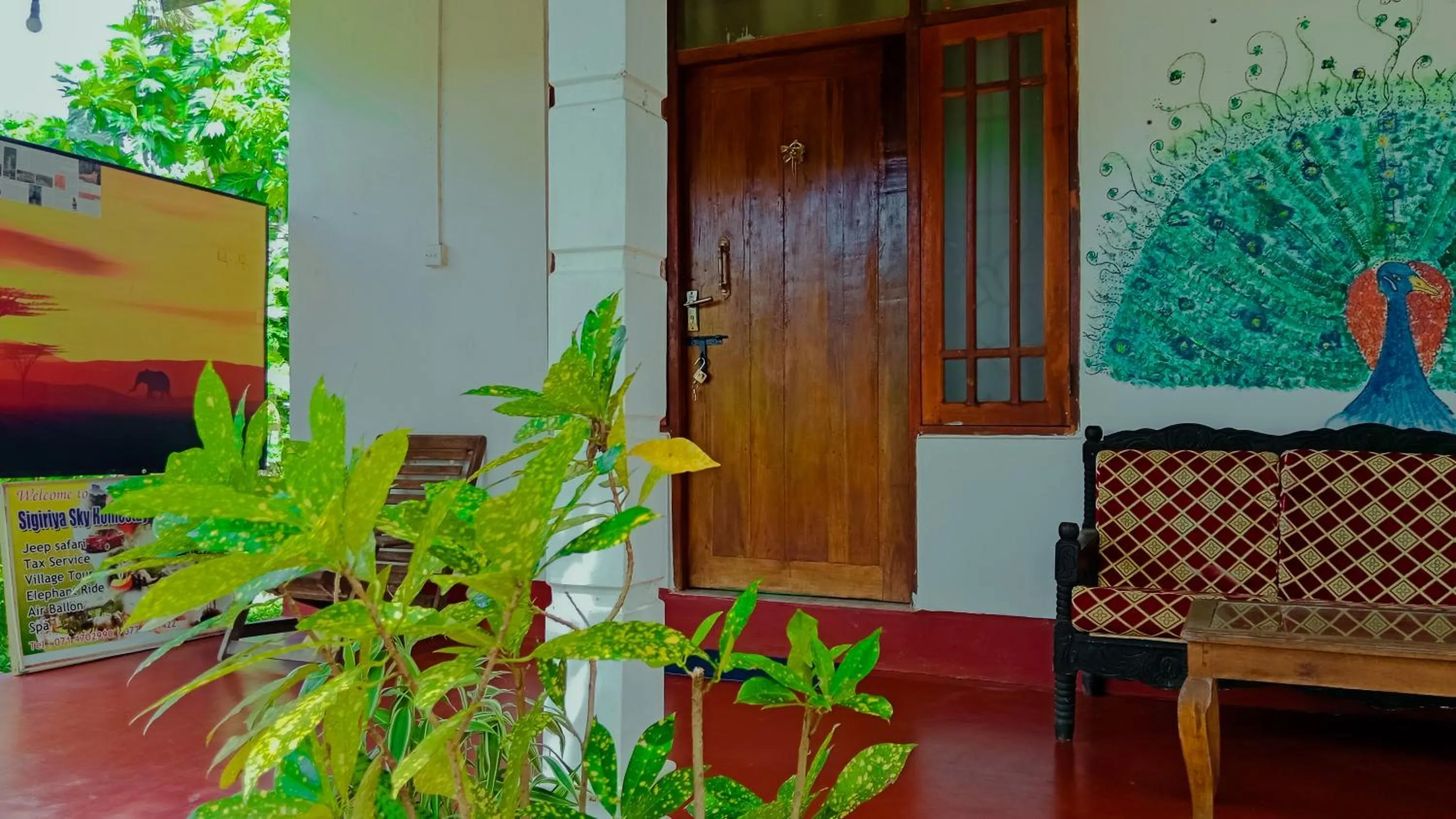 Garden in Sigiri Sky Home & TreeHouse