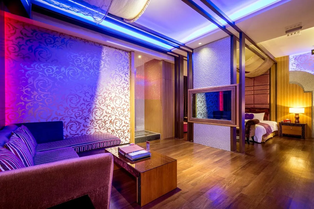 Living room in Norway Forest SPA Motel