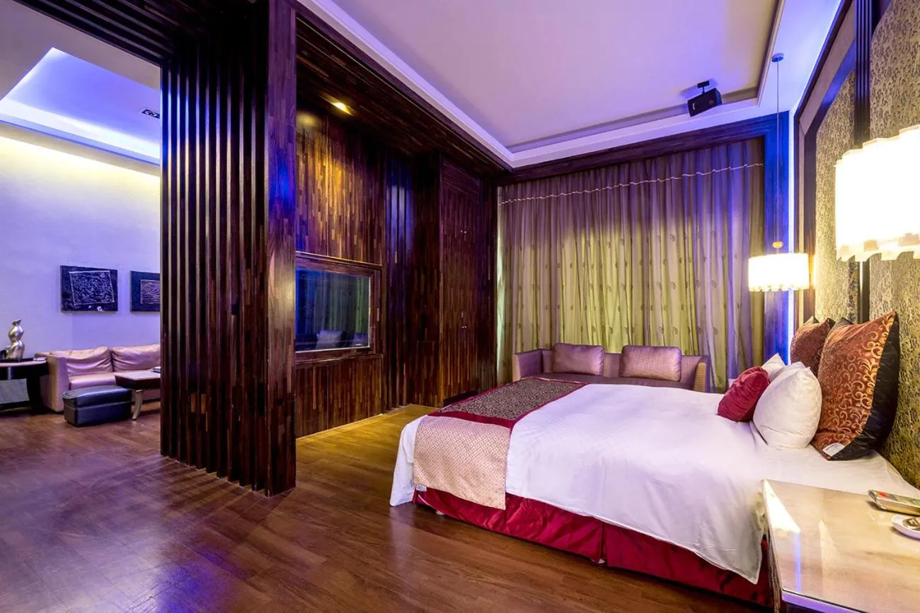 Bedroom, Bed in Norway Forest SPA Motel