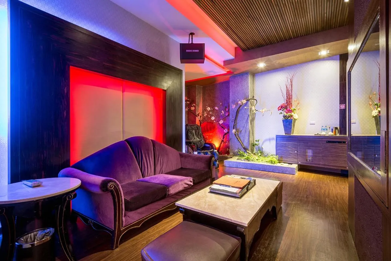 Living room in Norway Forest SPA Motel