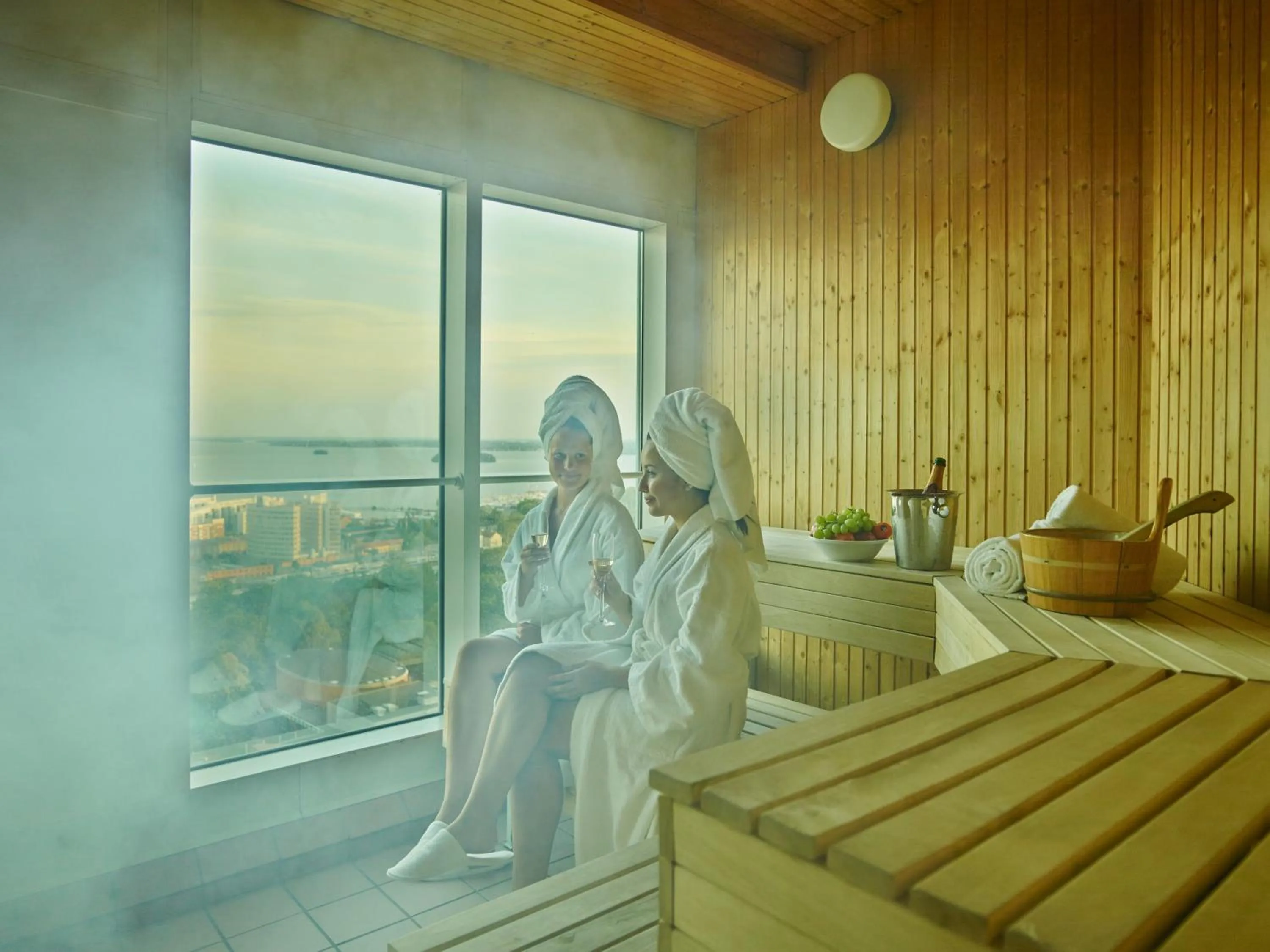 Sauna in Best Western Plus Hotel Plaza