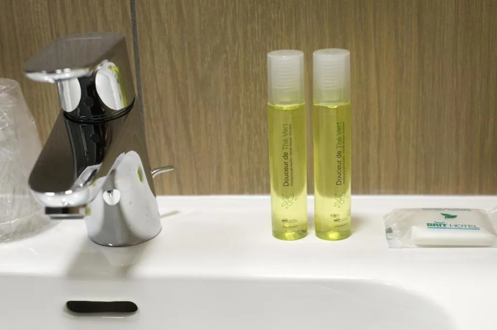 Bathroom in Brit Hotel Essentiel Arverne - Clermont-Ferrand Sud