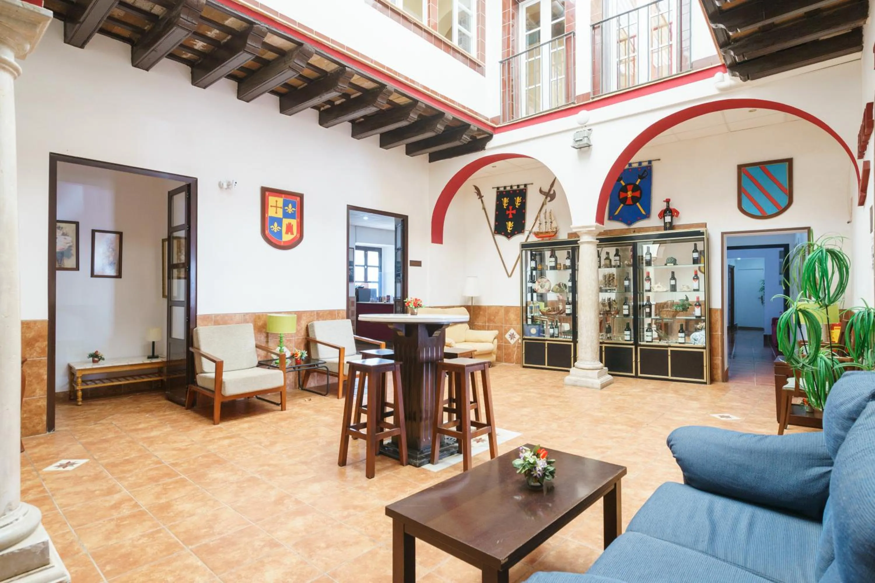 Patio in Hotel Carlos V Jerez by Vivere Stays