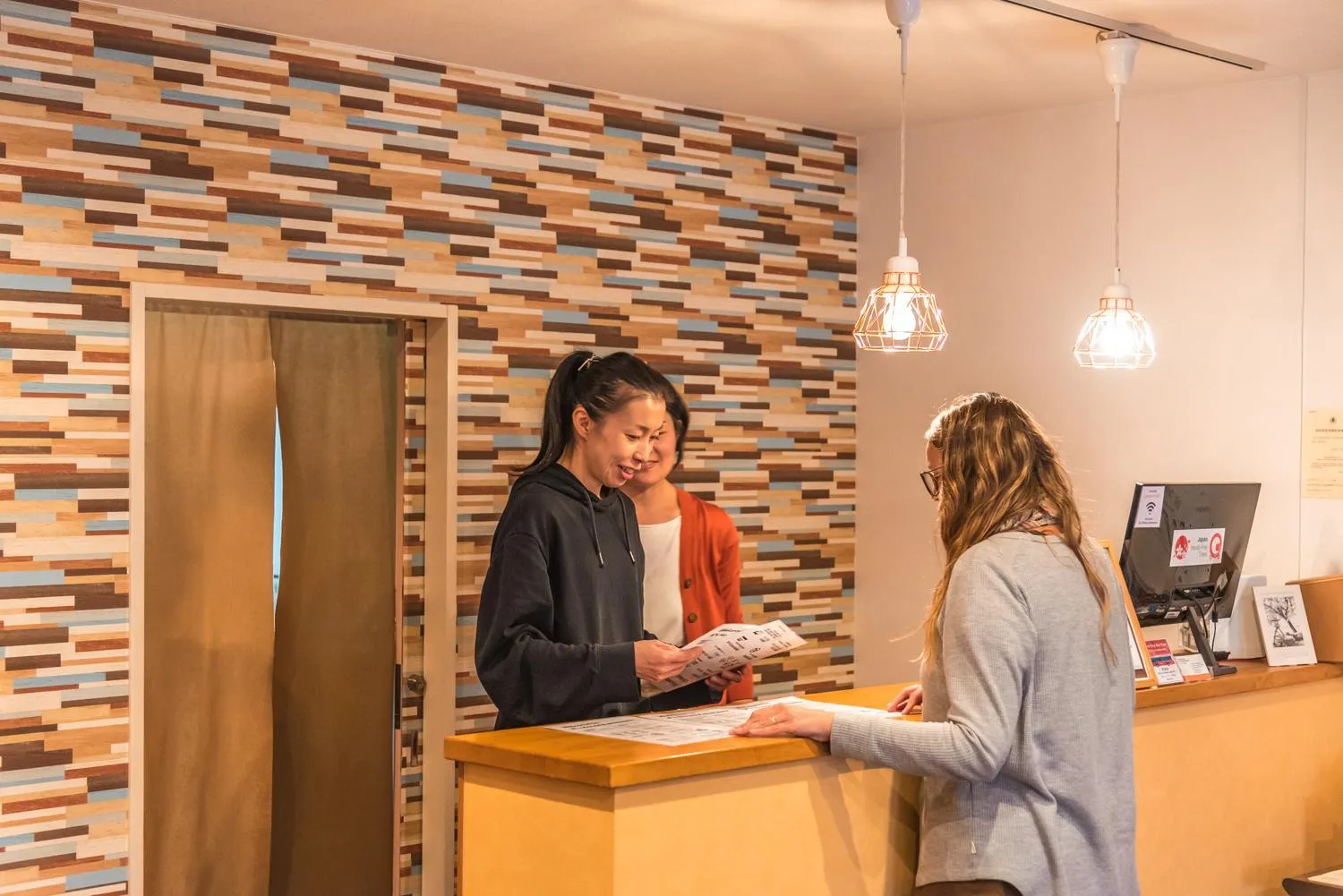 Lobby or reception in K's House Kanazawa - Travelers Hostel